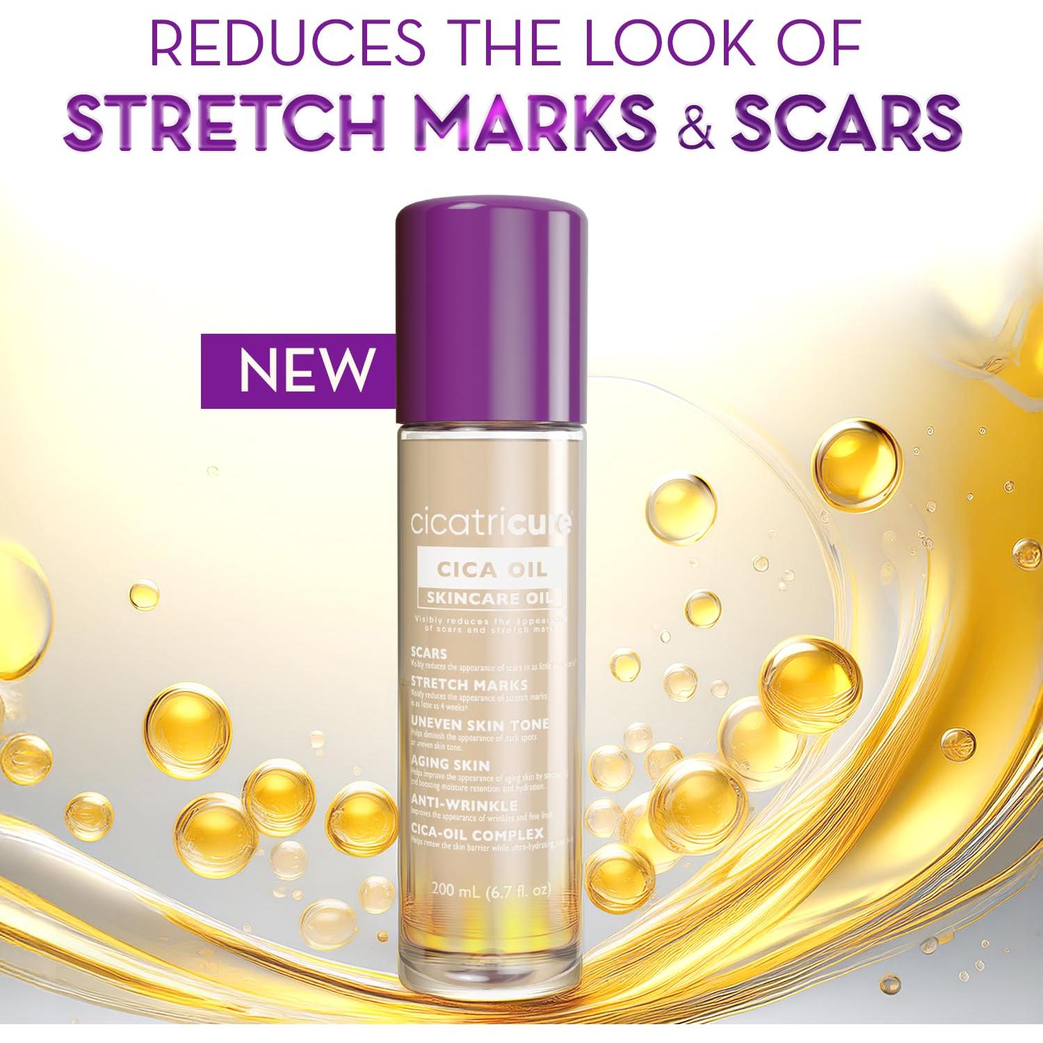 Cicatricure Cica Oil 198 ml - Aceite para Estrías y Cicatrices