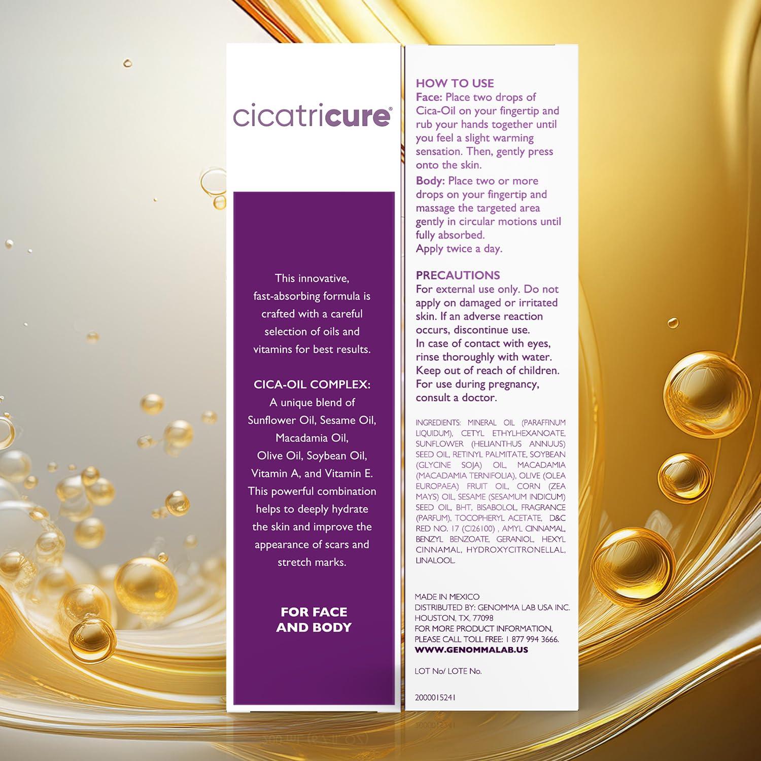 Cicatricure Cica Oil 198 ml - Aceite para Estrías y Cicatrices