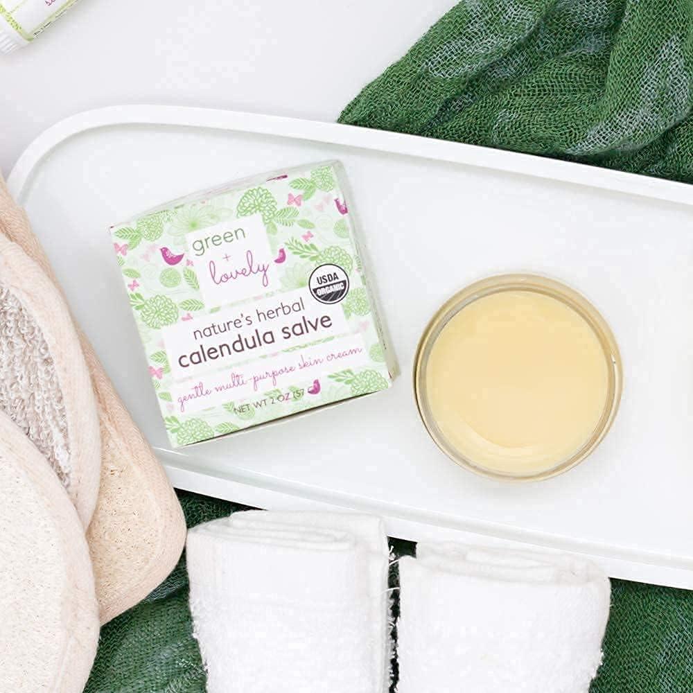 Ungüento de Caléndula Herbal Green + Lovely 56.7g Sin Fragancia