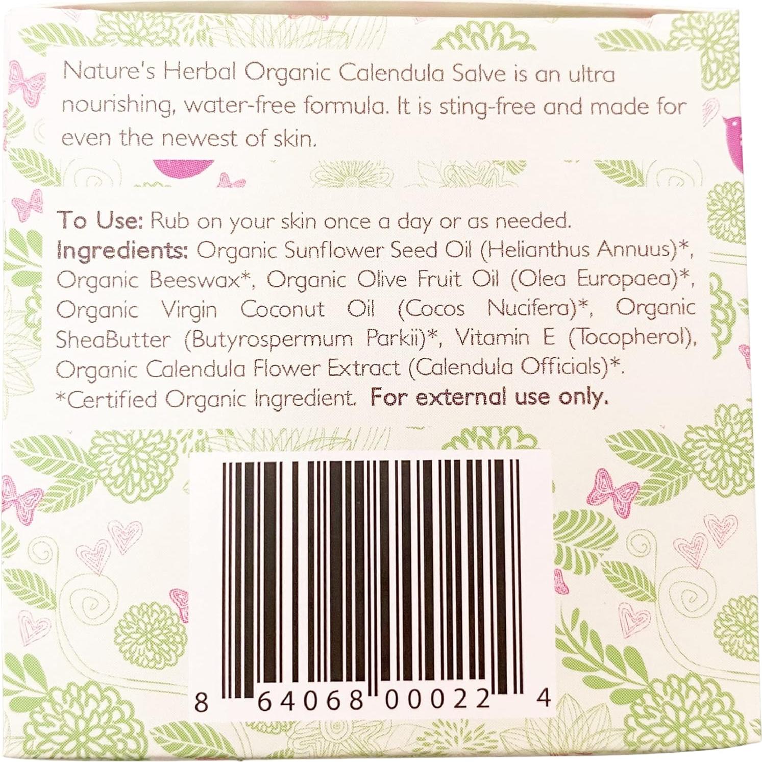 Ungüento de Caléndula Herbal Green + Lovely 56.7g Sin Fragancia