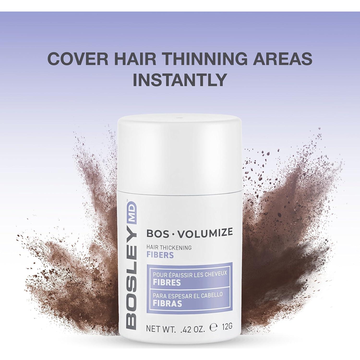 Fibras Engrosadoras BosleyMD BosVolumize para Cabello Ralo