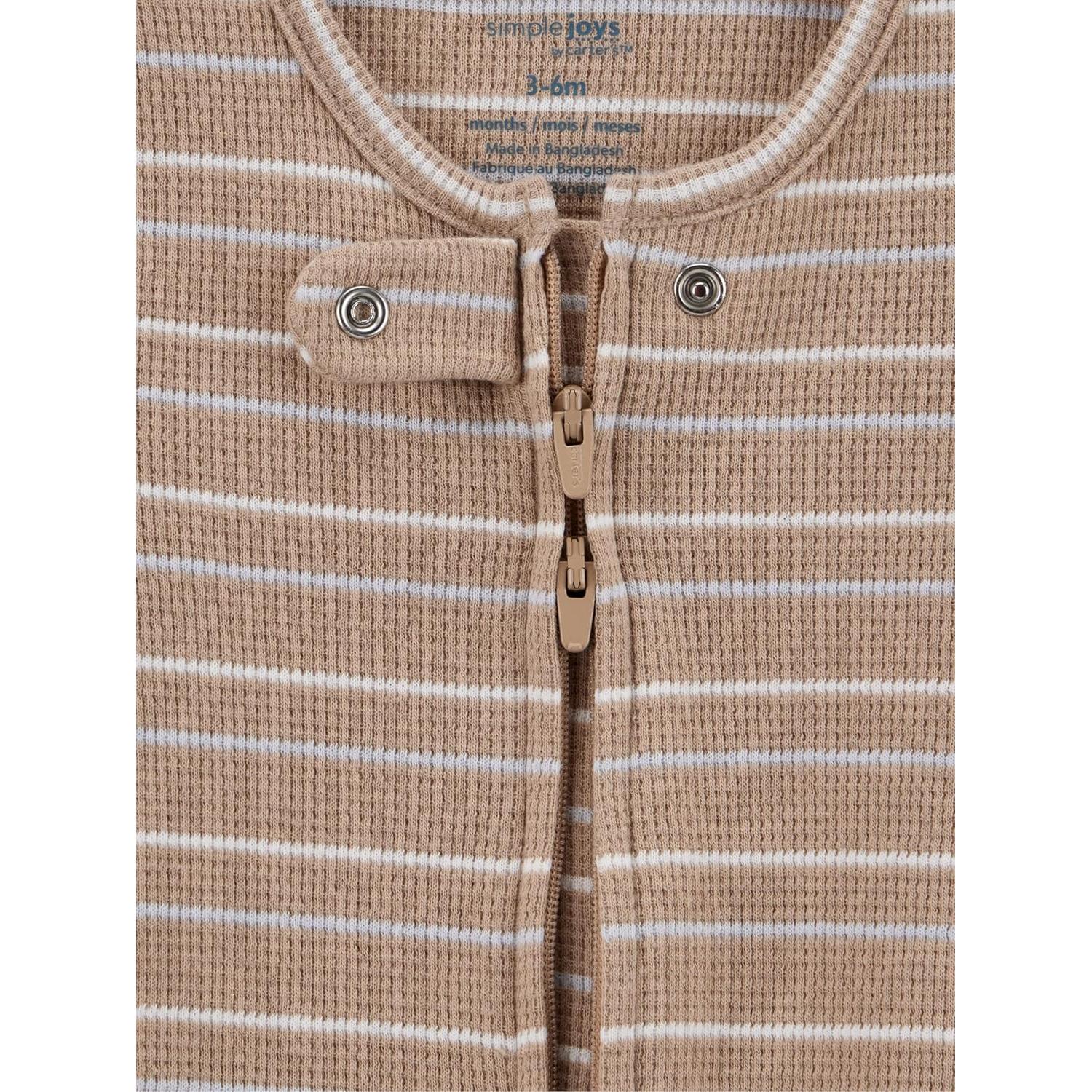 Pijama térmico unisex bebé Carter's Simple Joys 2 piezas