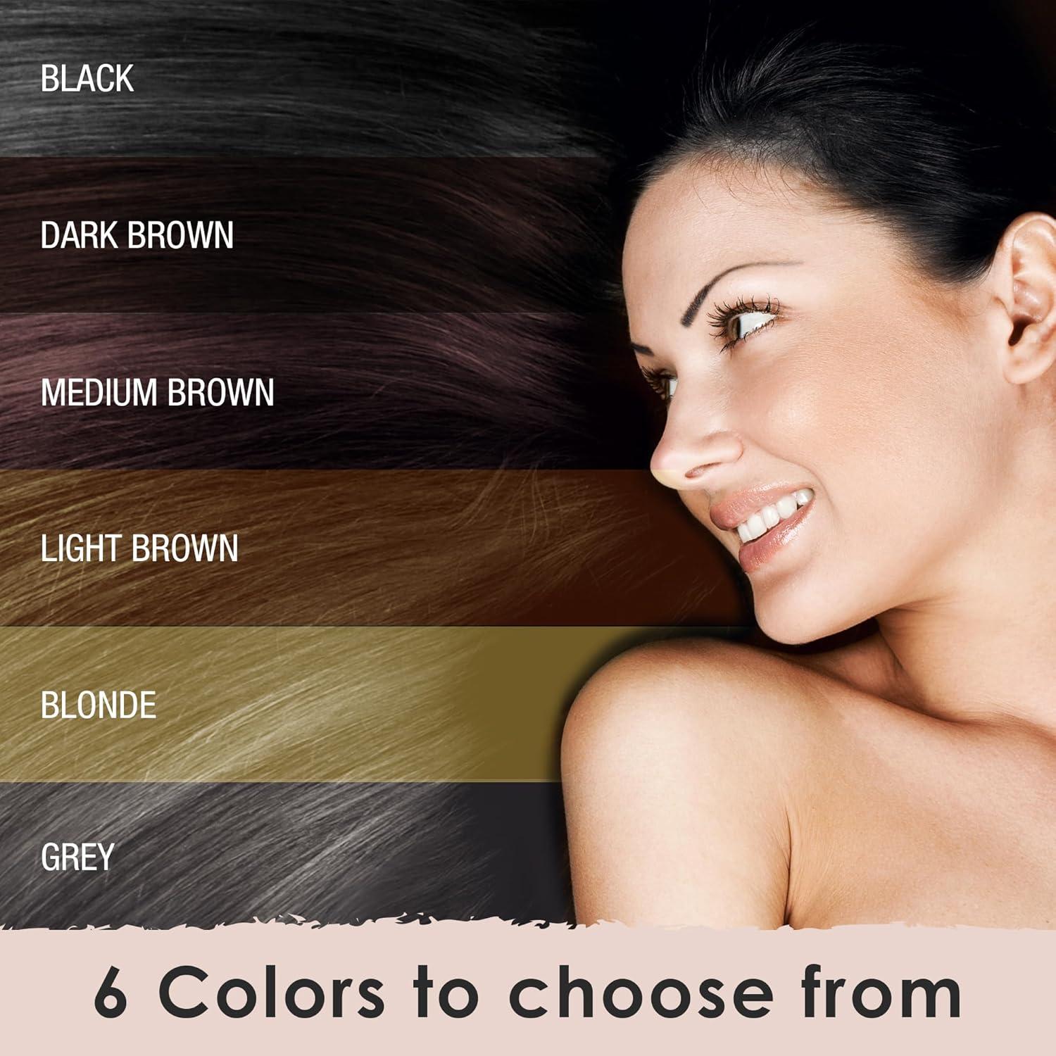 Fibras para Cabello Ralo Fibras Maximizadoras Marrón Oscuro