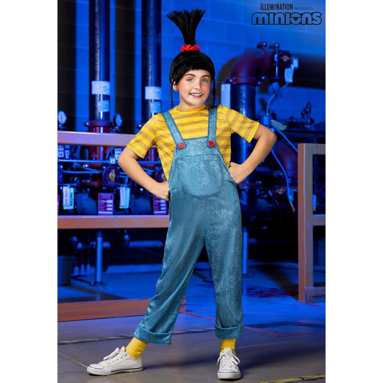 Disfraz Infantil Agnes Mi Villano Favorito - Camiseta y Overoles