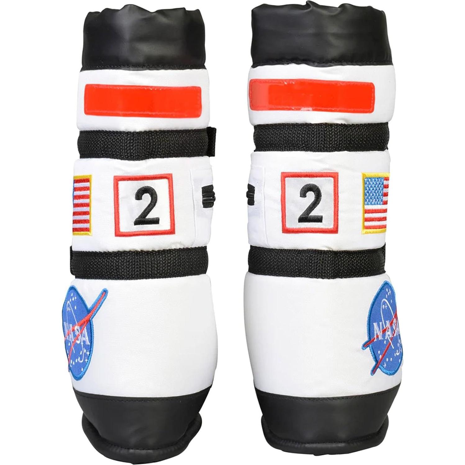 Botas de Astronauta Aeromax Pequeñas con Parches de NASA