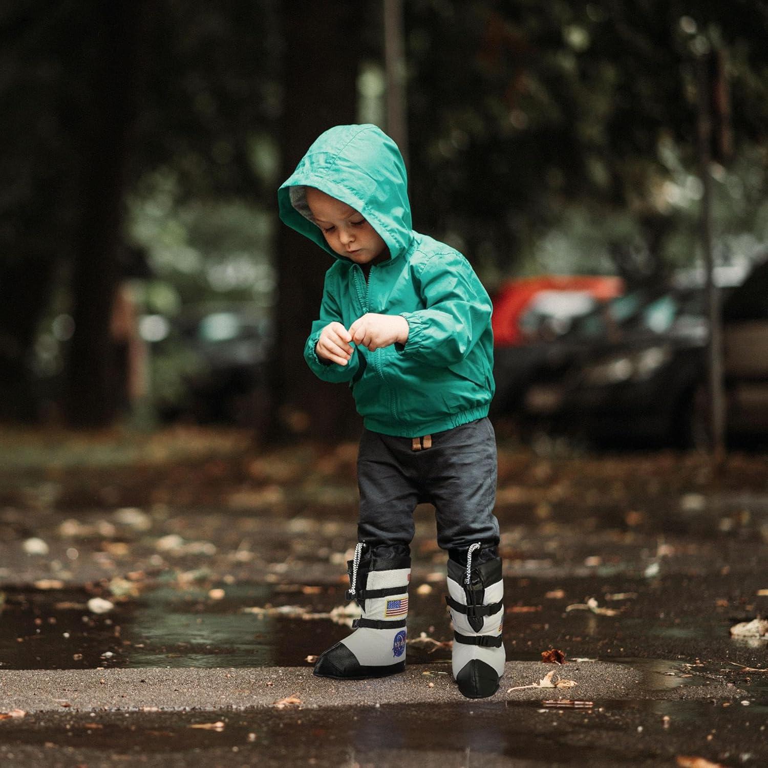 Botas de Astronauta Aeromax Pequeñas con Parches de NASA