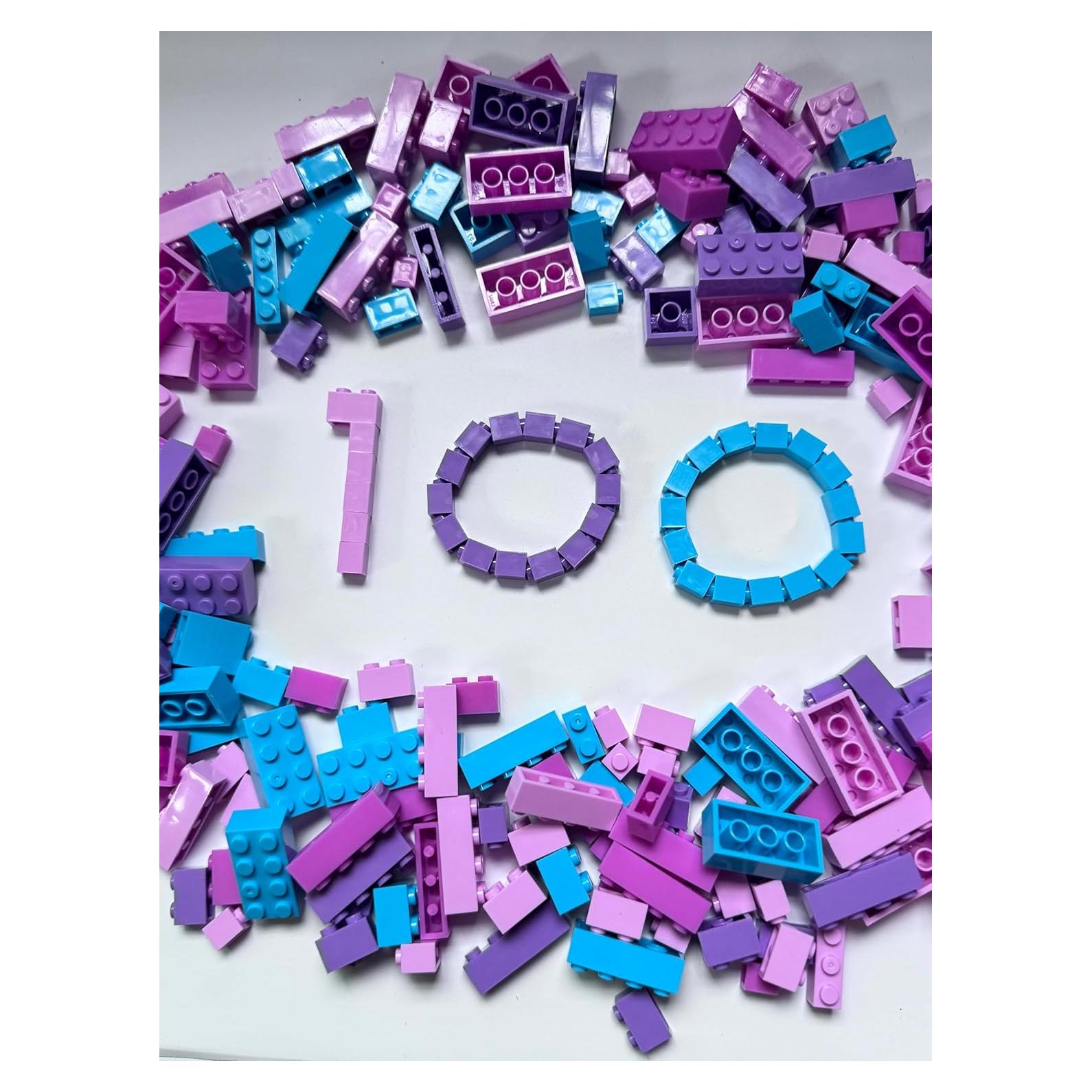 Juego de Ladrillos de Construcción Ajuzolu 100 Piezas Niñas