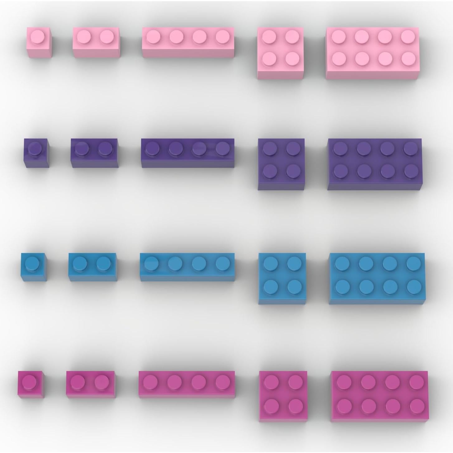 Juego de Ladrillos de Construcción Ajuzolu 100 Piezas Niñas