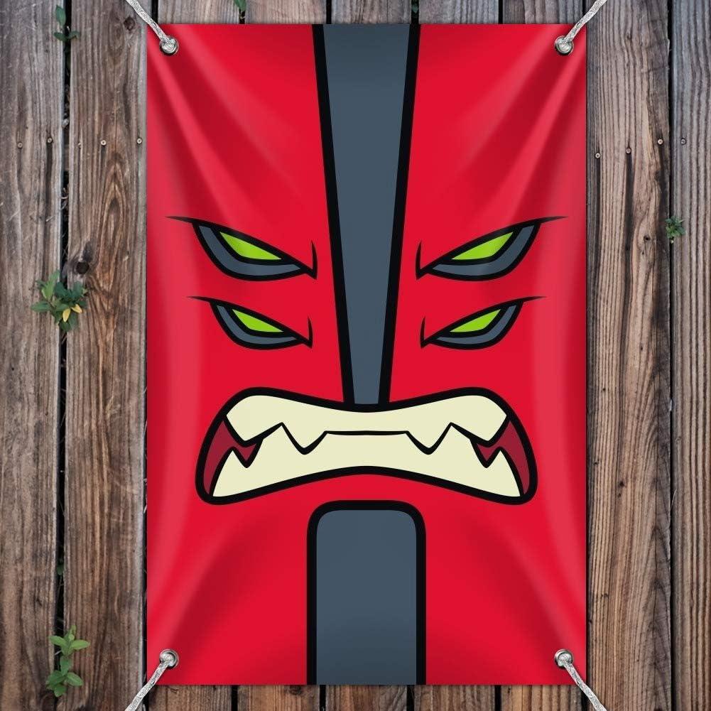 Pancarta Decorativa Ben 10 Cuatro Brazos 84x56cm