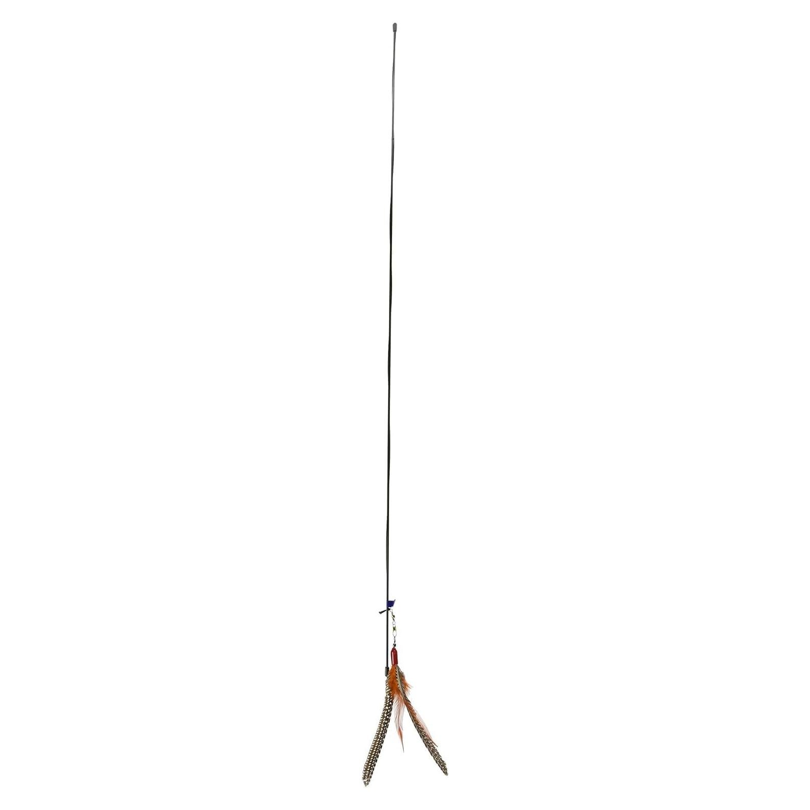 Juguete Interactivo para Gatos GoCat Da Bird con Plumas 91 cm