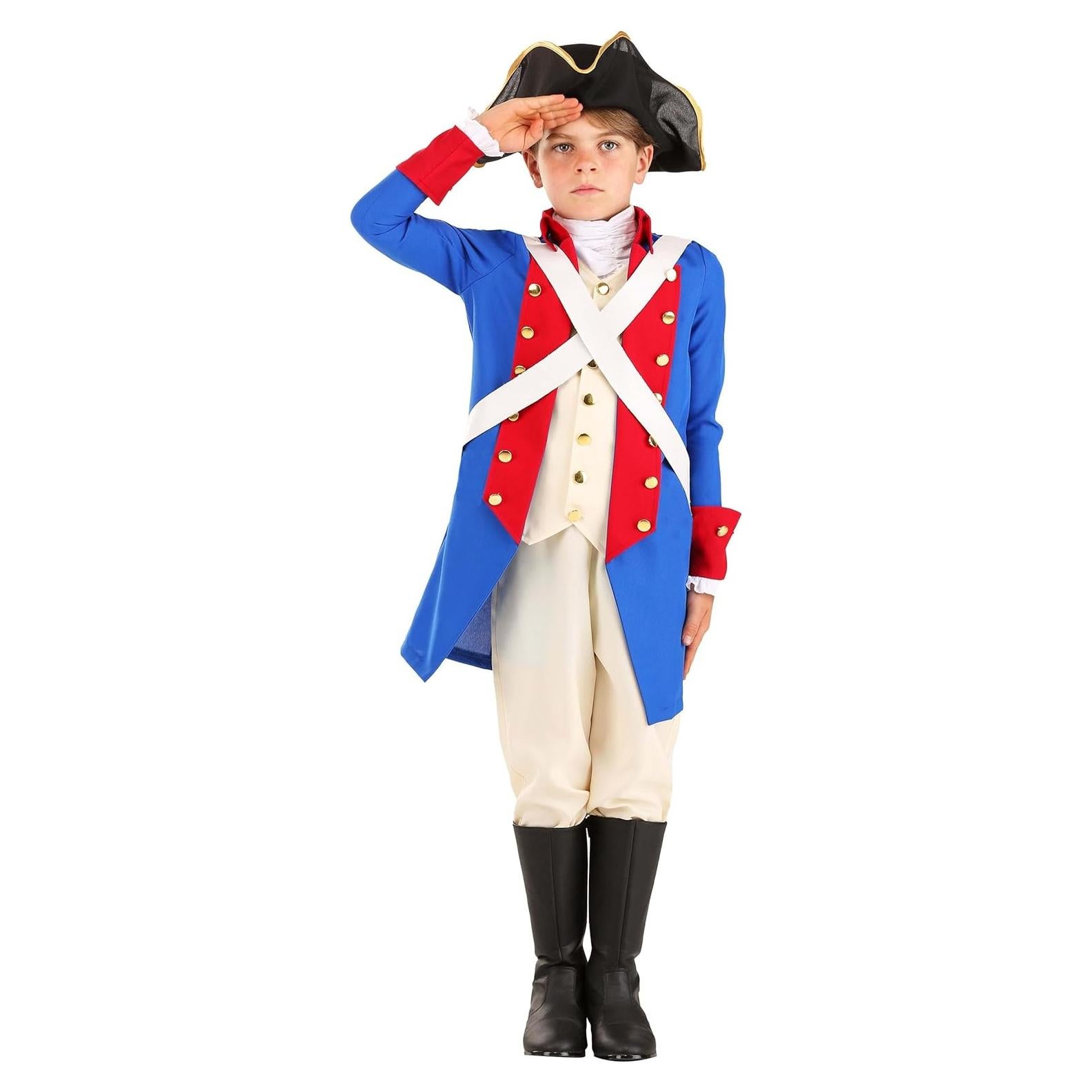 Disfraz de Guerra Revolucionaria para Niños FUN Costumes - Pequeño