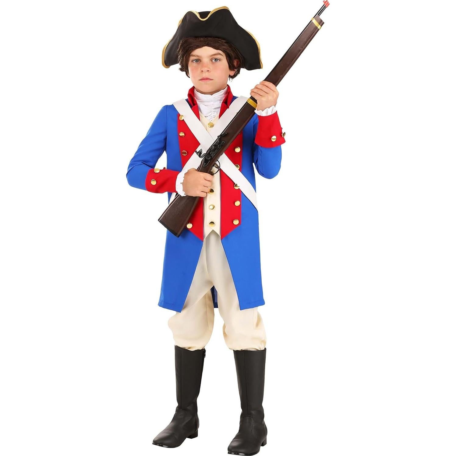 Disfraz de Guerra Revolucionaria para Niños FUN Costumes - Pequeño