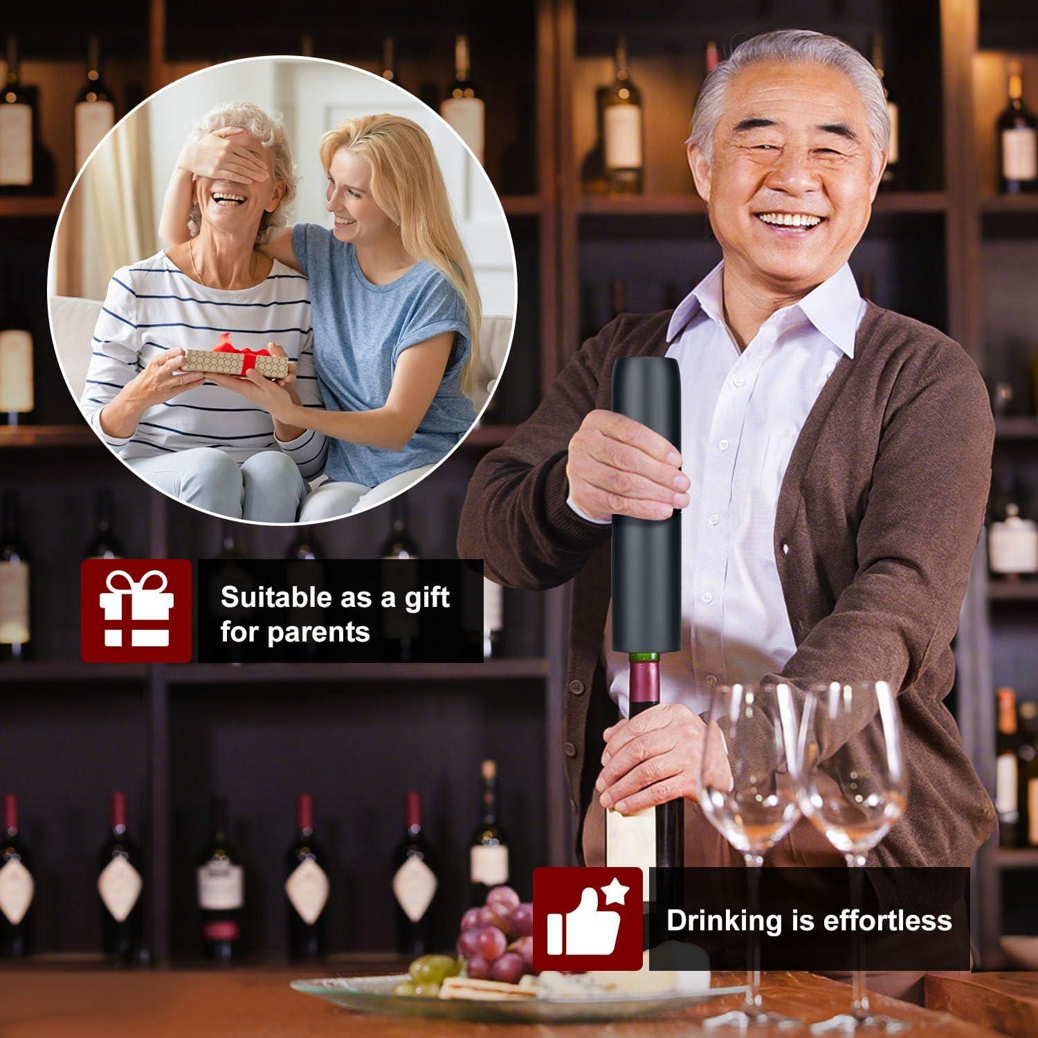 Abridor de Botellas de Vino Eléctrico AIKARO Recargable