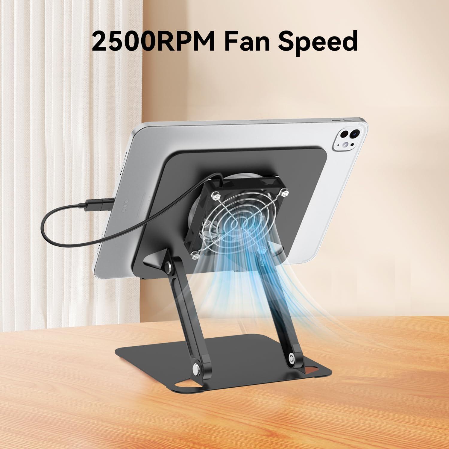 KABCON Soporte Enfriador para Tabletas y Laptops hasta 33 cm