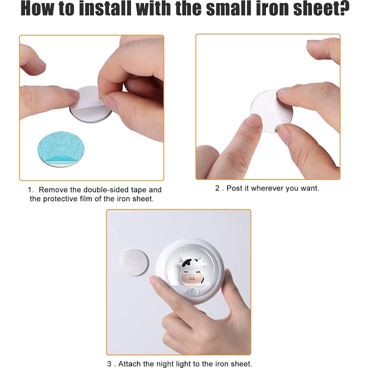 Luz Nocturna AIMILAR con Sensor de Movimiento Recargable