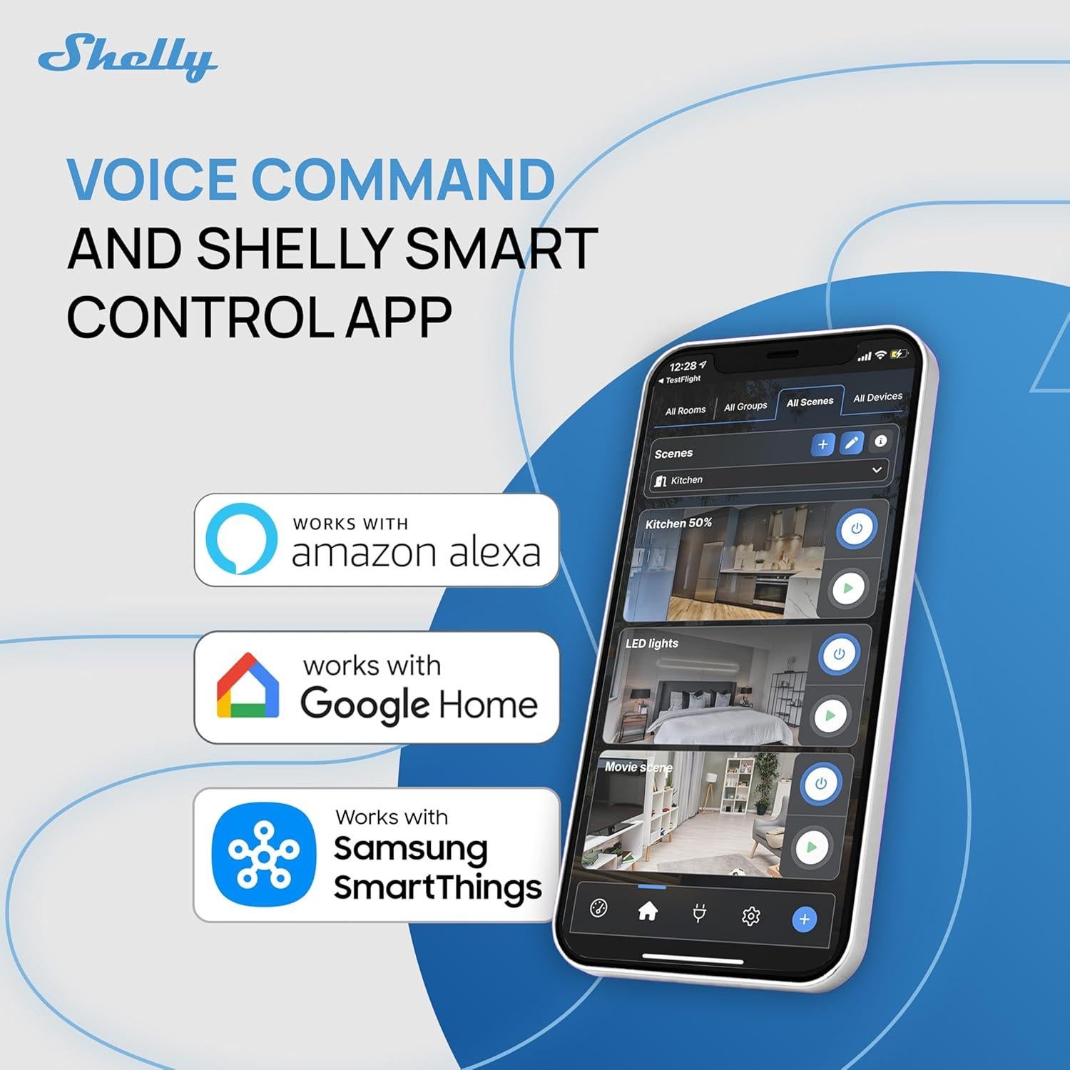 Interruptor Inteligente Shelly 1 Mini Gen4 | Wi-Fi, Zigbee, 8A