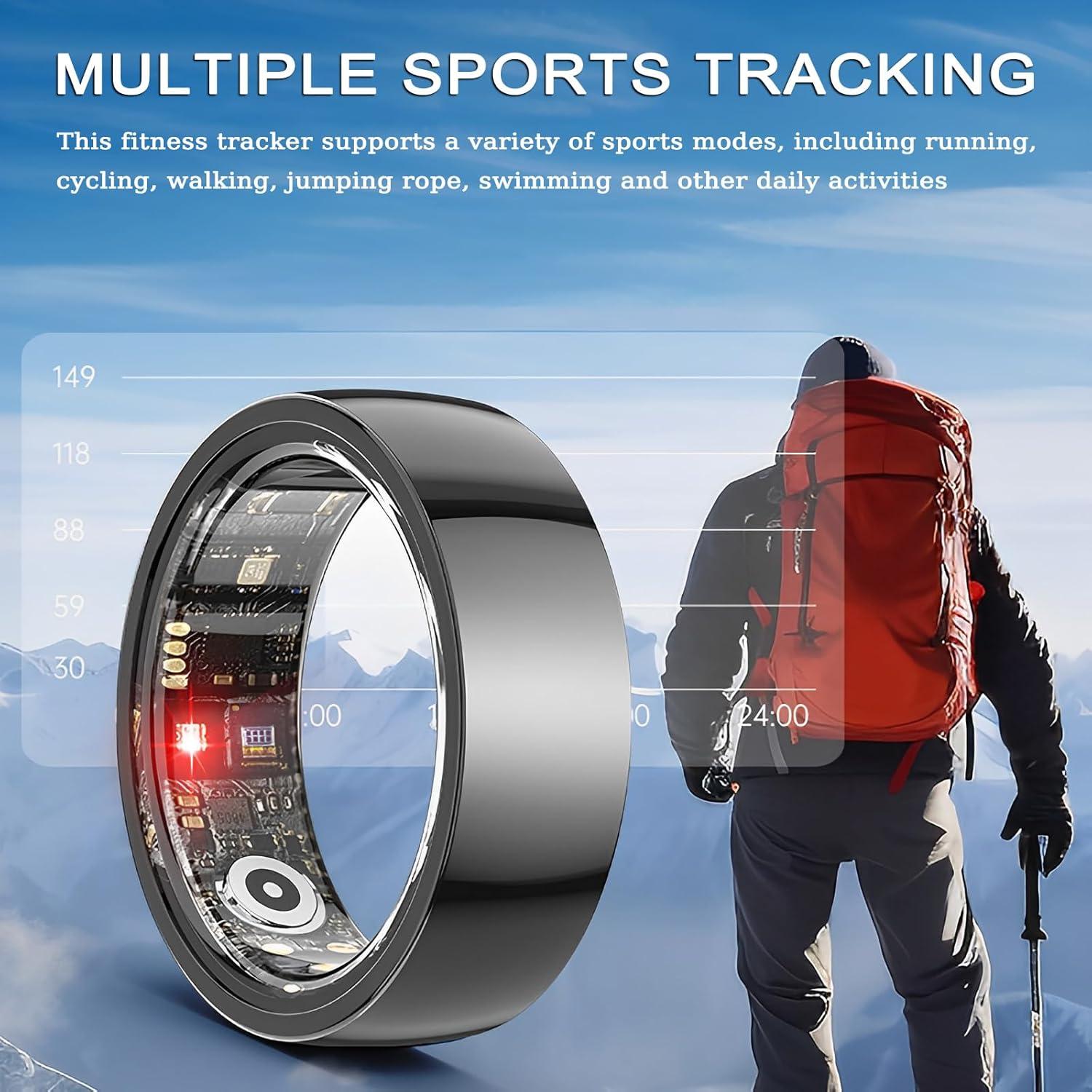 Anillo Inteligente de Salud POYIPI R1000 Impermeable IP68