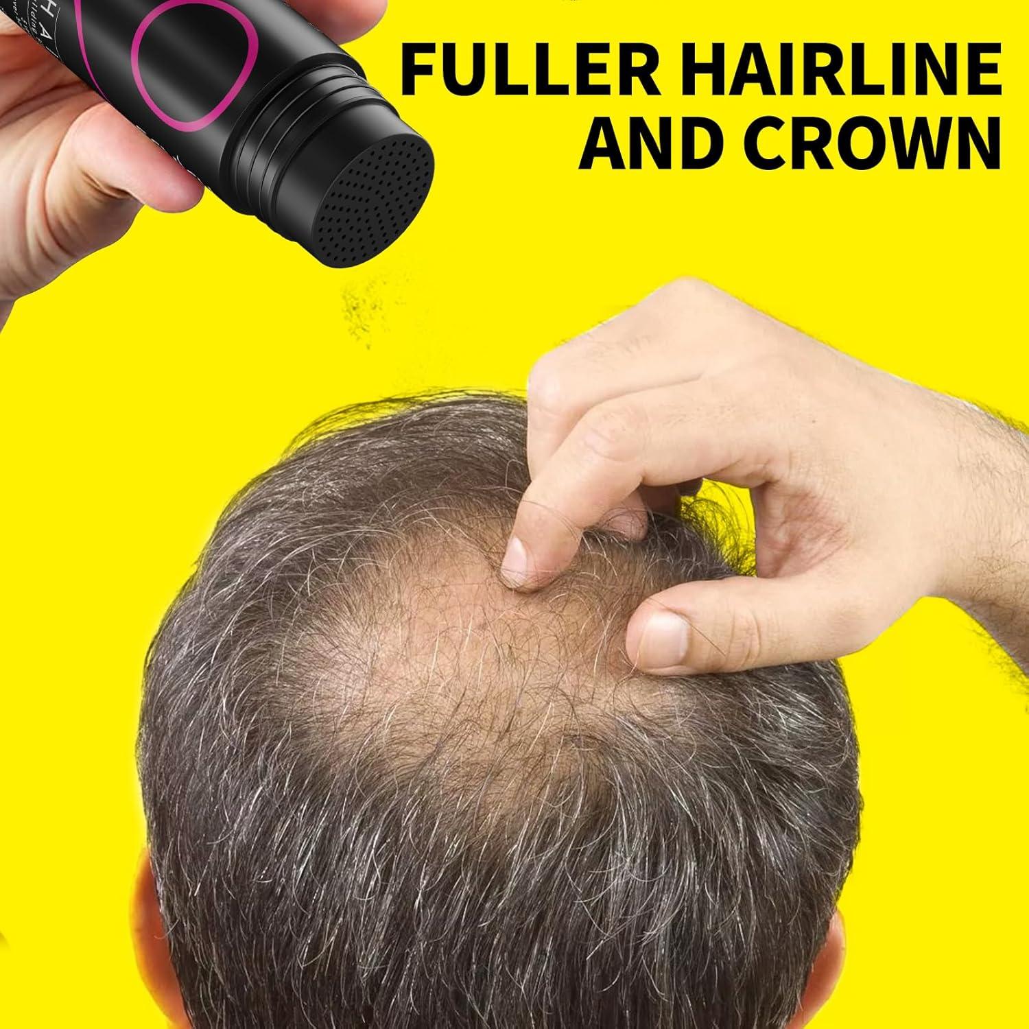 Fibras para Cabello SEVICH 25g Negro - Aumenta Volumen