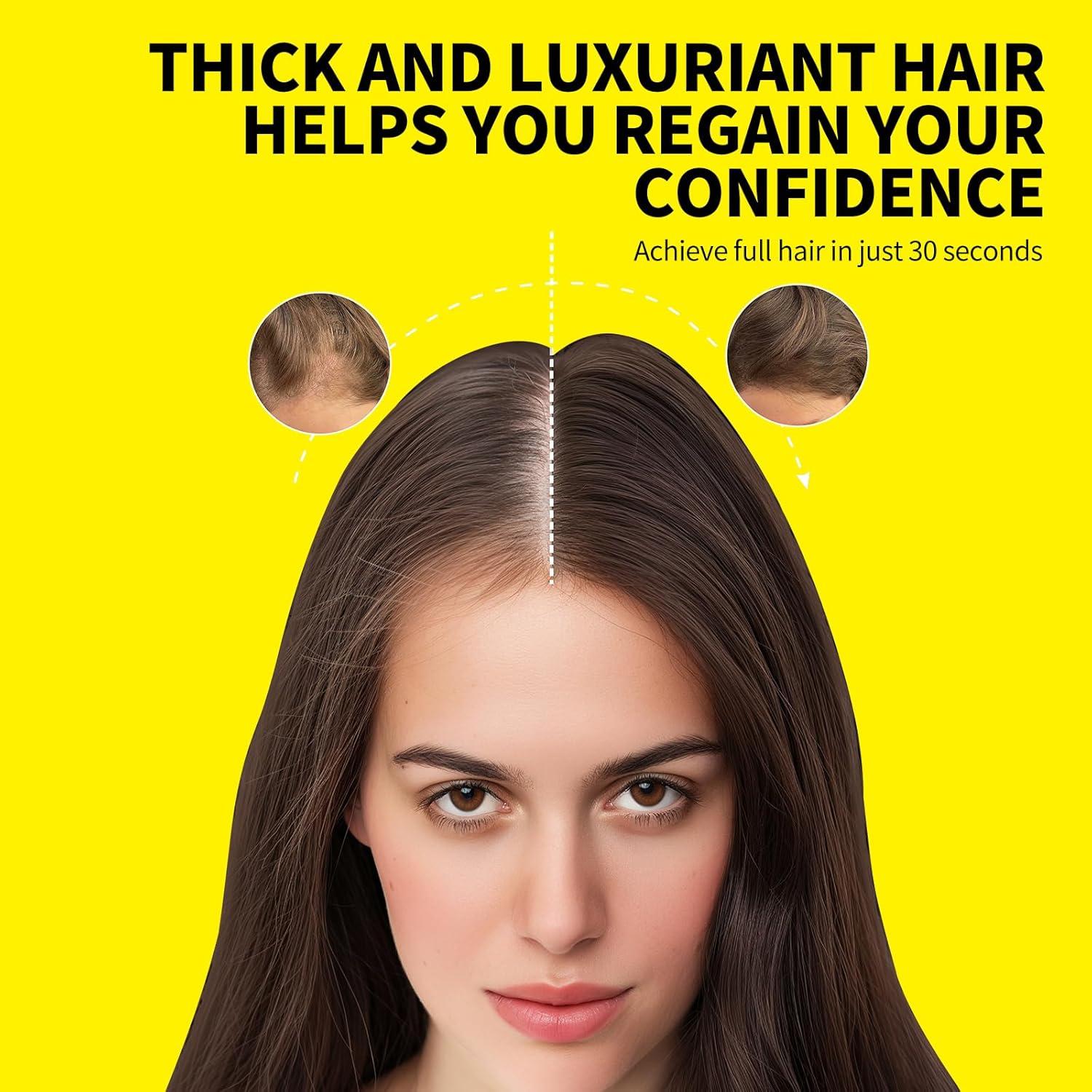 Fibras para Cabello SEVICH 25g Negro - Aumenta Volumen