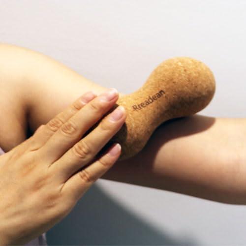 Bola de Masaje de Cacahuete de Corcho Rreadean 13.9cm Alivio Muscular
