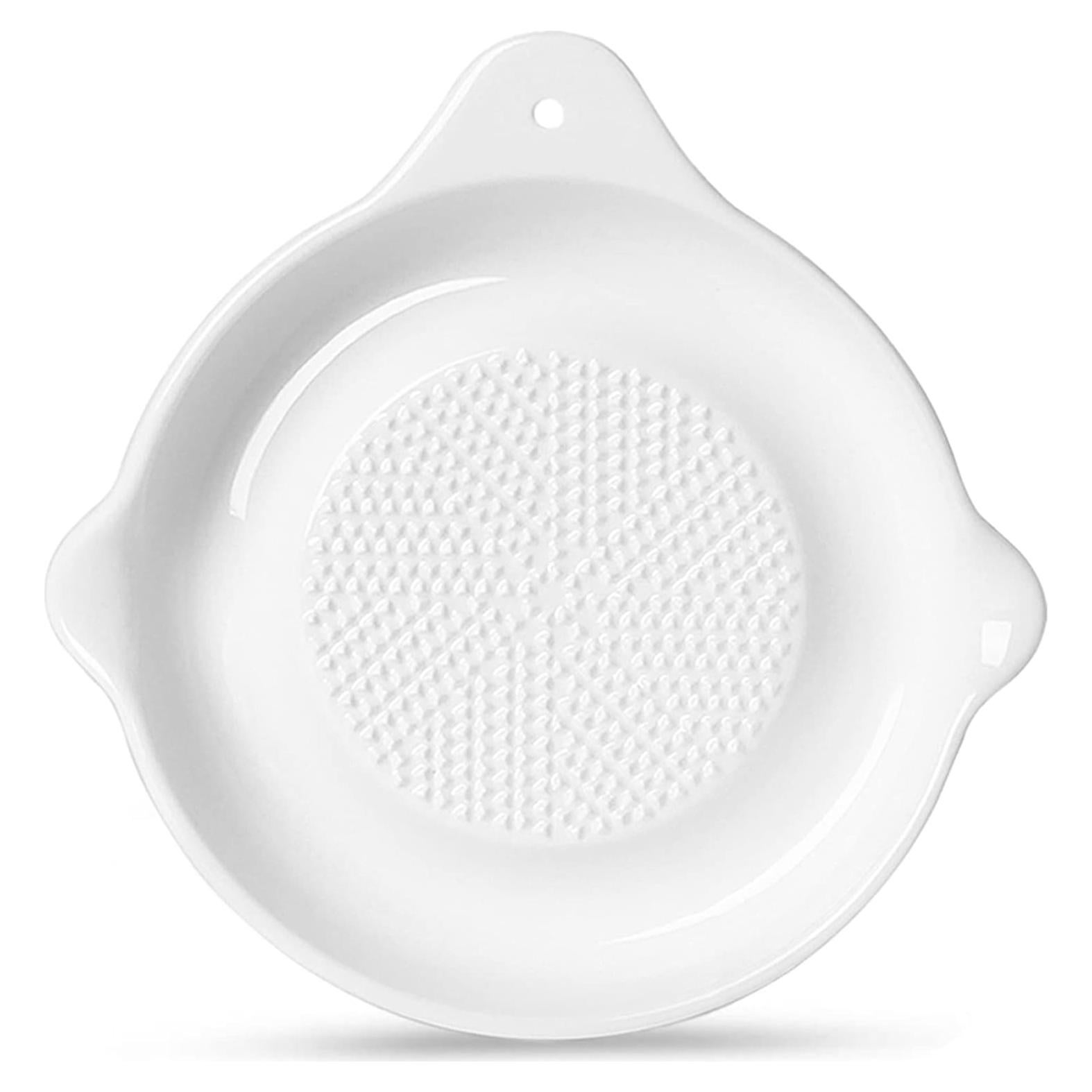 Rallador de Cerámica ONTUBE 14 cm Blanco Multifuncional