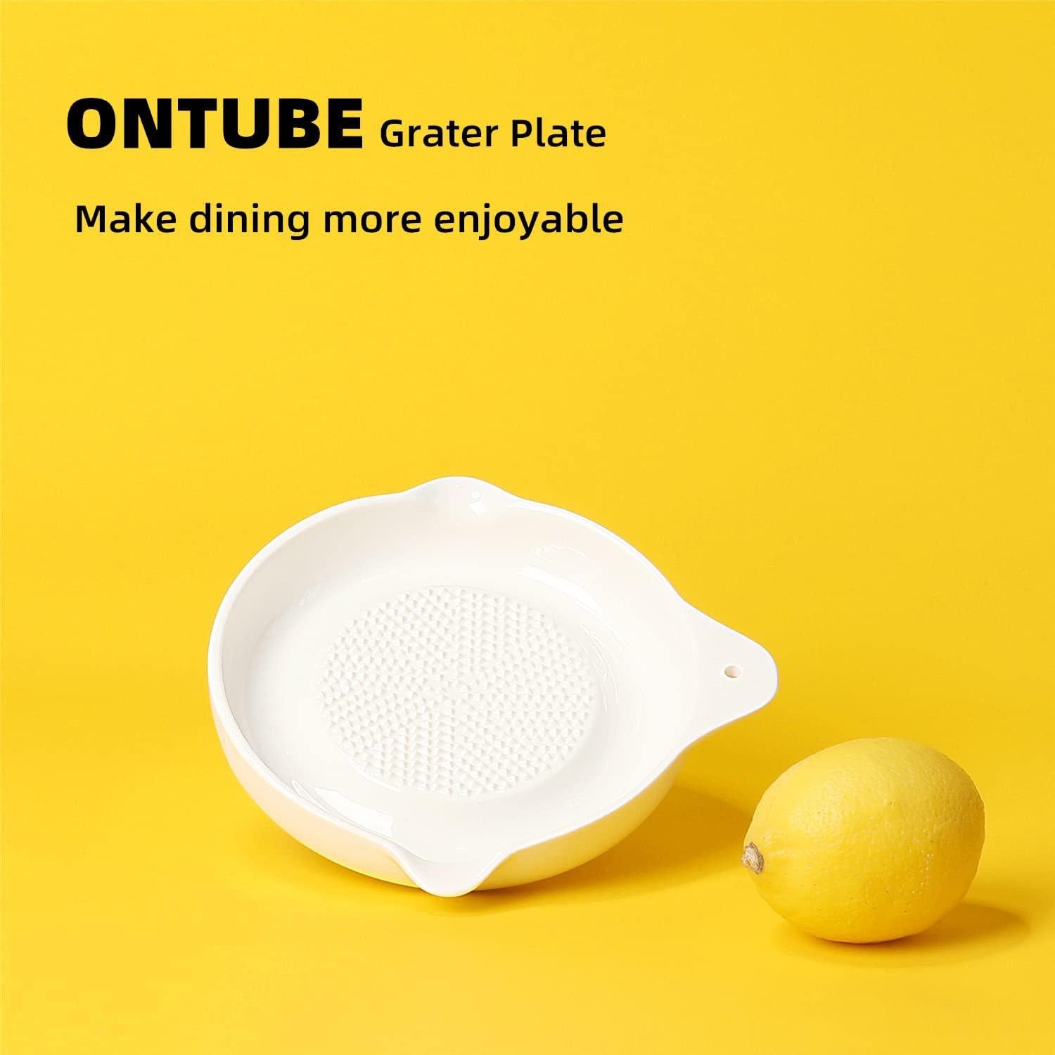 Rallador de Cerámica ONTUBE 14 cm Blanco Multifuncional