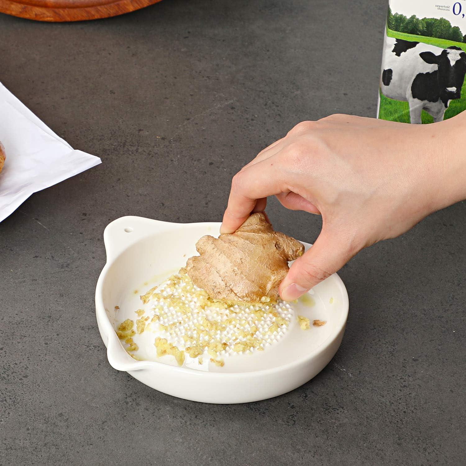 Rallador de Cerámica ONTUBE 14 cm Blanco Multifuncional