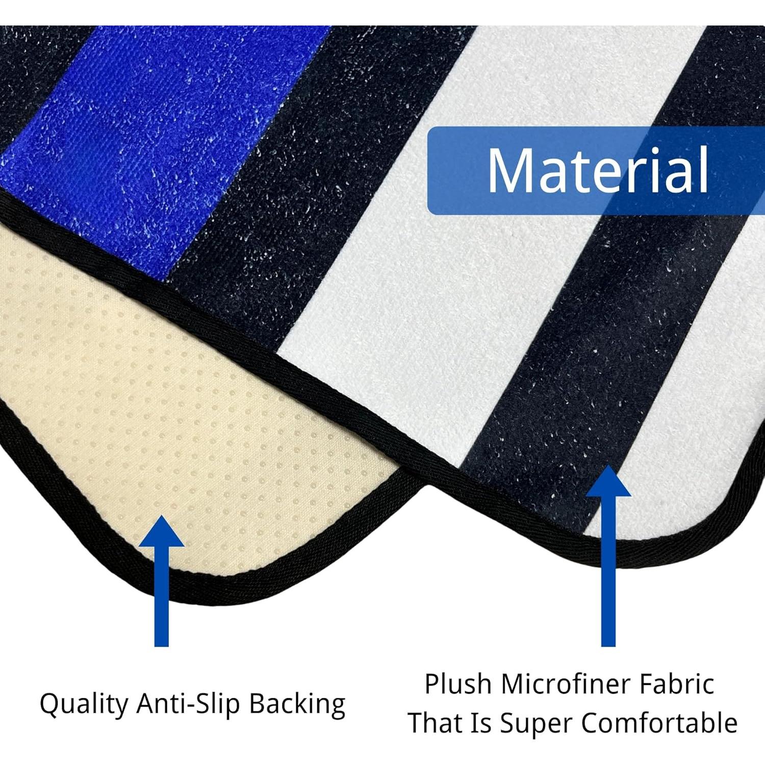 Funda de Asiento de Coche Hirritale Negra Impermeable 1PC