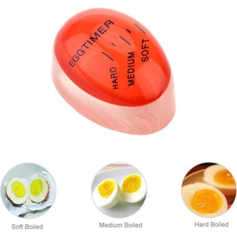 Temporizador de huevo HEEPDD con cambio de color - Cocción perfecta