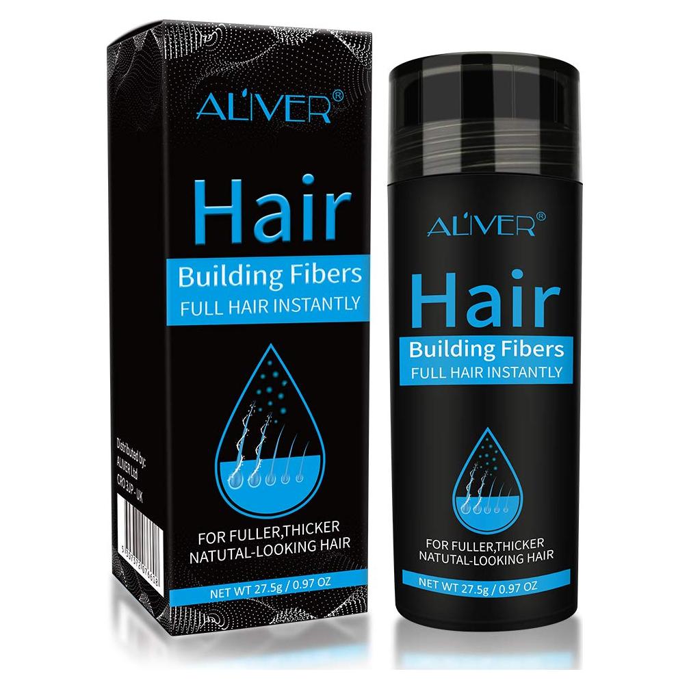 Fibras Capilares Aliver Marrón Oscuro 27,5g Unisex