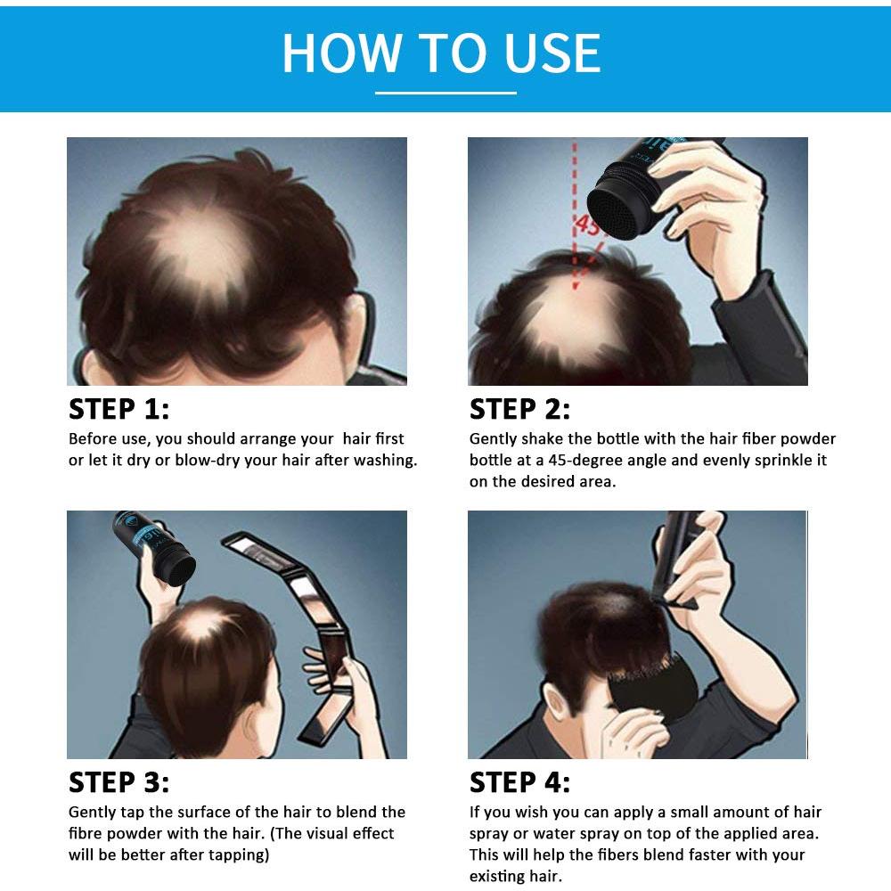 Fibras Capilares Aliver Marrón Oscuro 27,5g Unisex