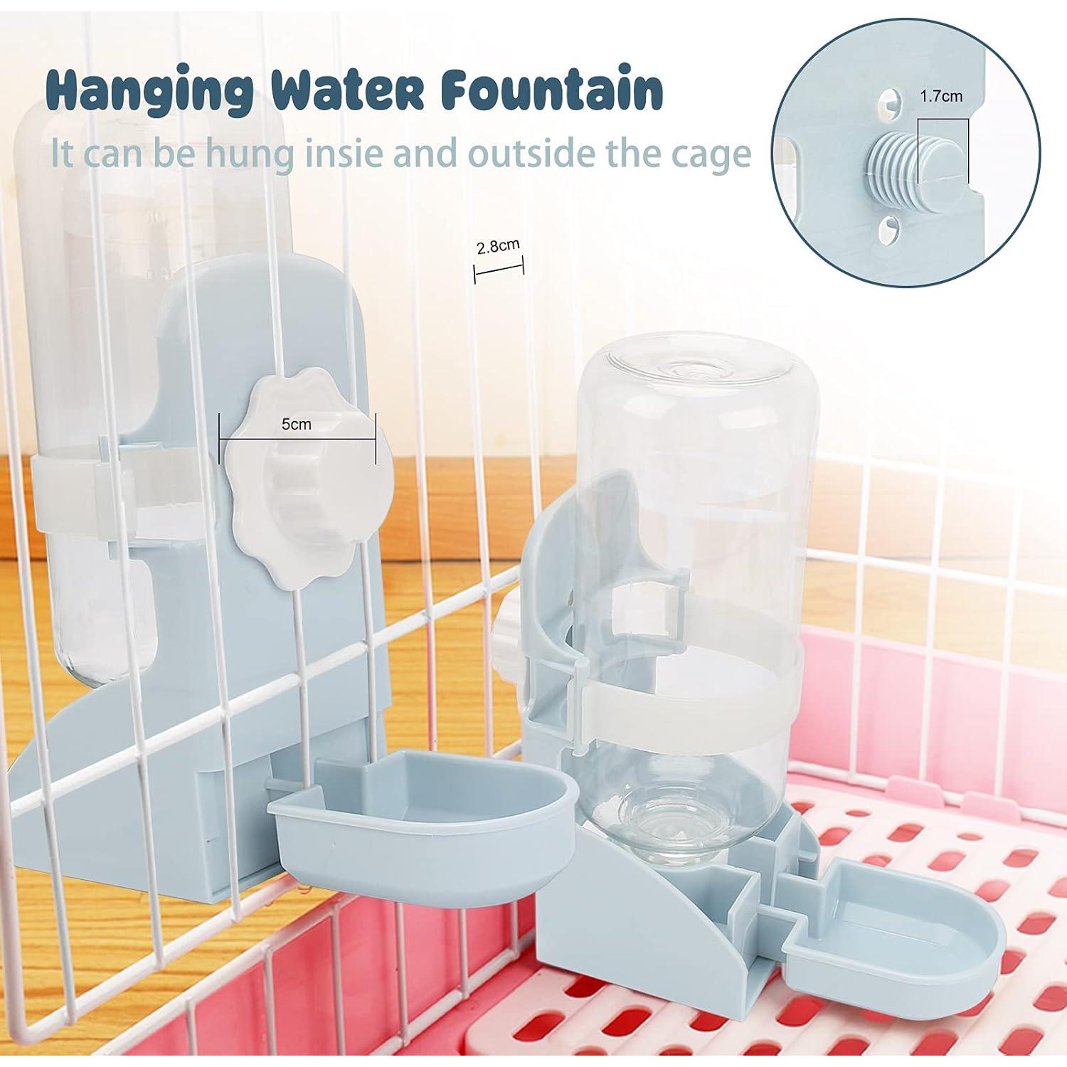 Botella de Agua Rypet 500ml para Conejos y Mascotas Pequeñas