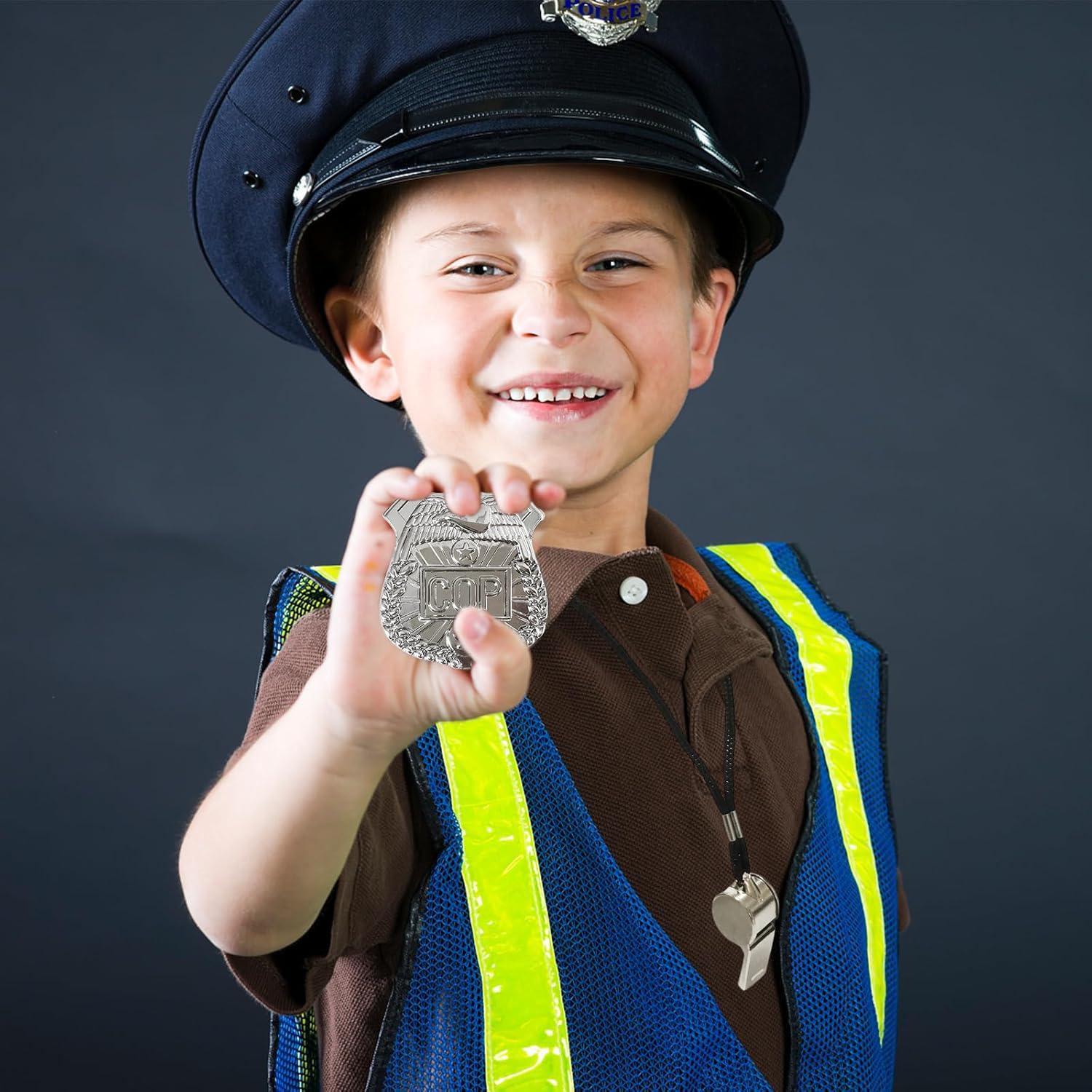 Juego de Juguetes de Policía 6 Piezas Bvrbaory Accesorios