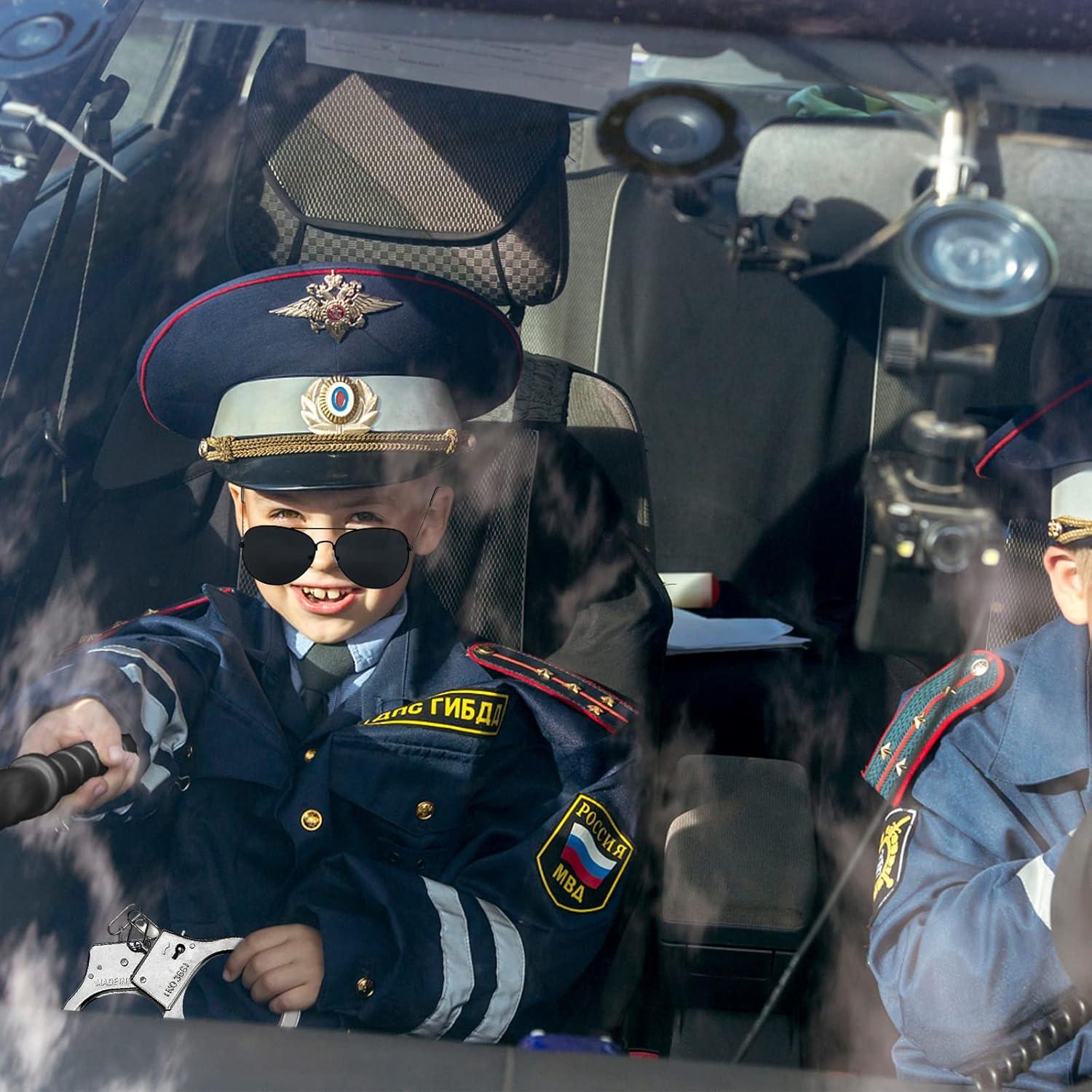 Juego de Juguetes de Policía 6 Piezas Bvrbaory Accesorios