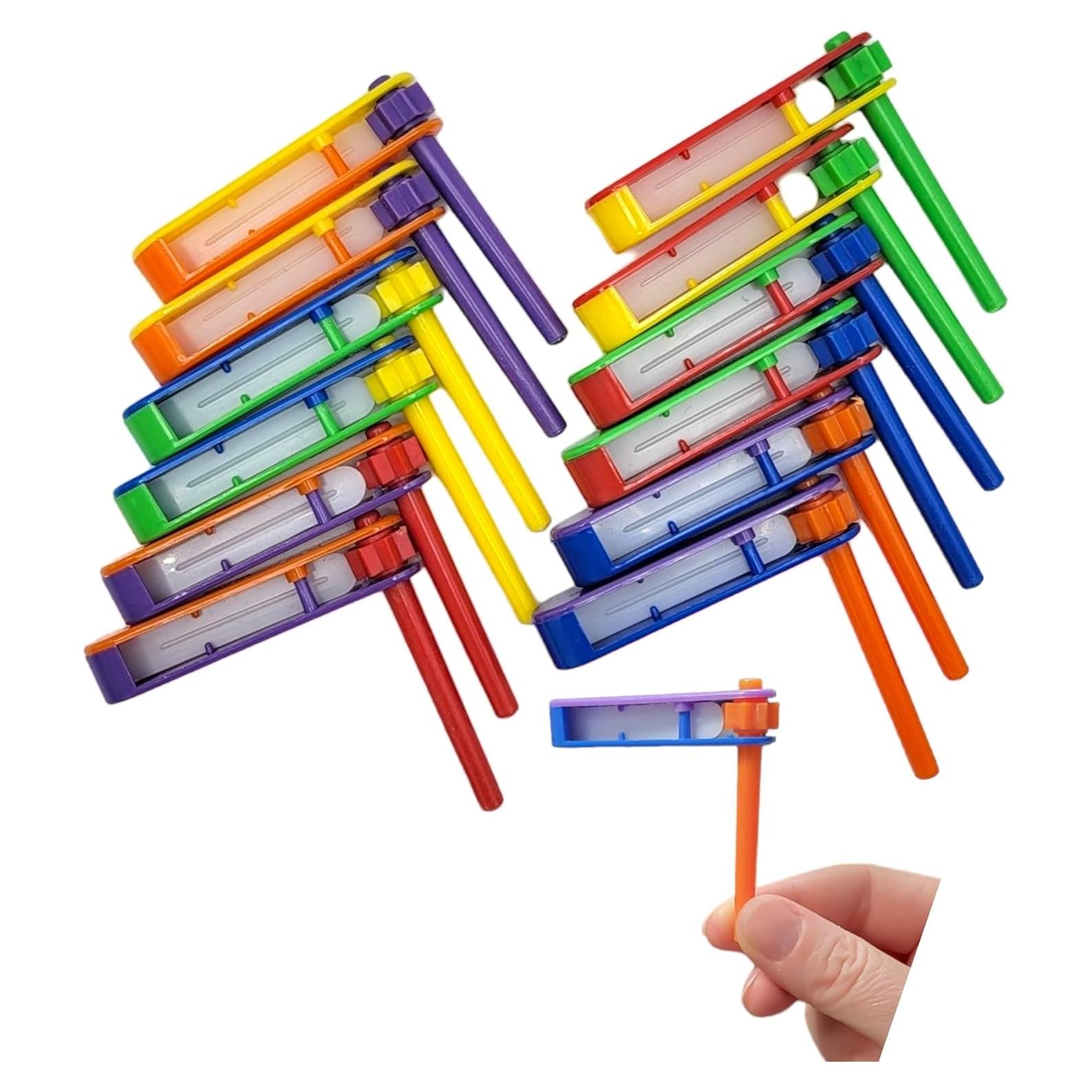 Hacedores de Ruido Coloridos Zugar Land 12 Paquete 6.99 cm