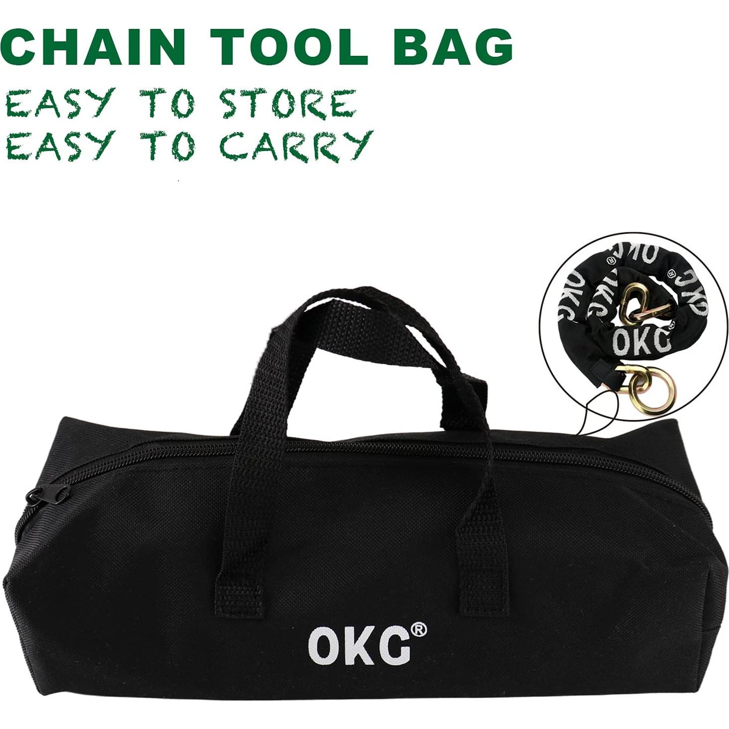 Cadena de Seguridad OKG 0.79 m x 12 mm Acero Aleado Alta Resistencia