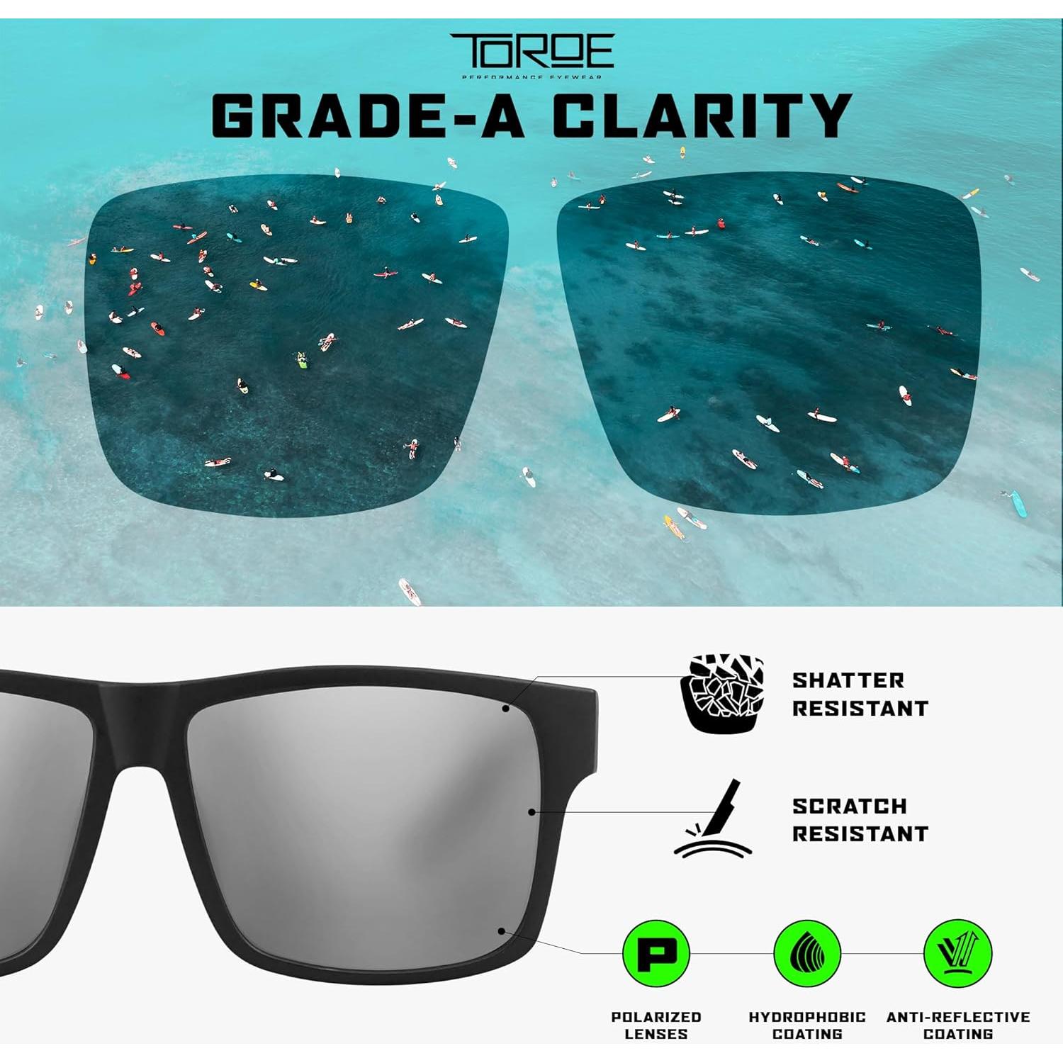 Gafas de Sol Polarizadas TR90 ToroE Classic RANGE - Lentes Irrompibles