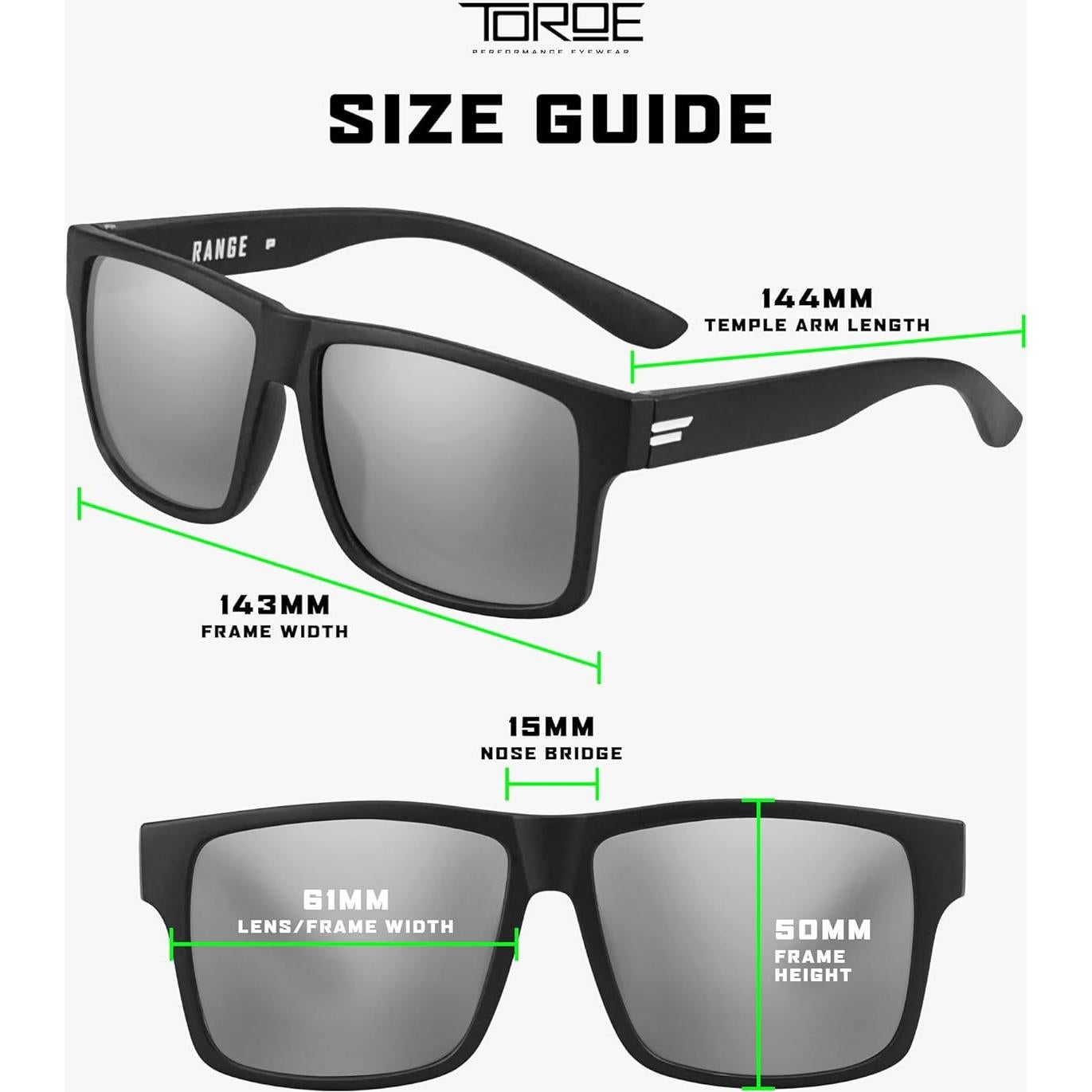 Gafas de Sol Polarizadas TR90 ToroE Classic RANGE - Lentes Irrompibles