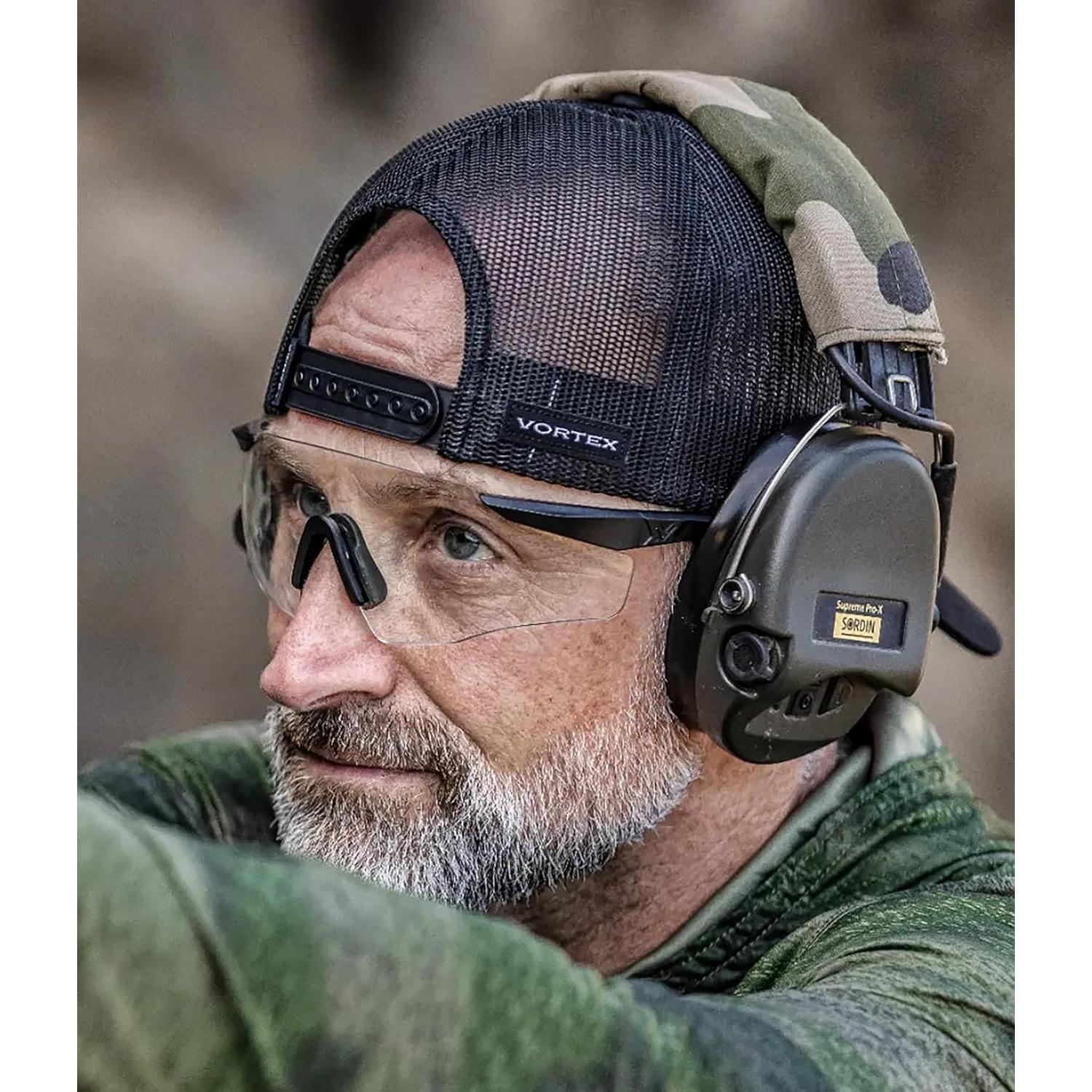 Gafas de Tiro Vortex RangePoint Negro/Transparente