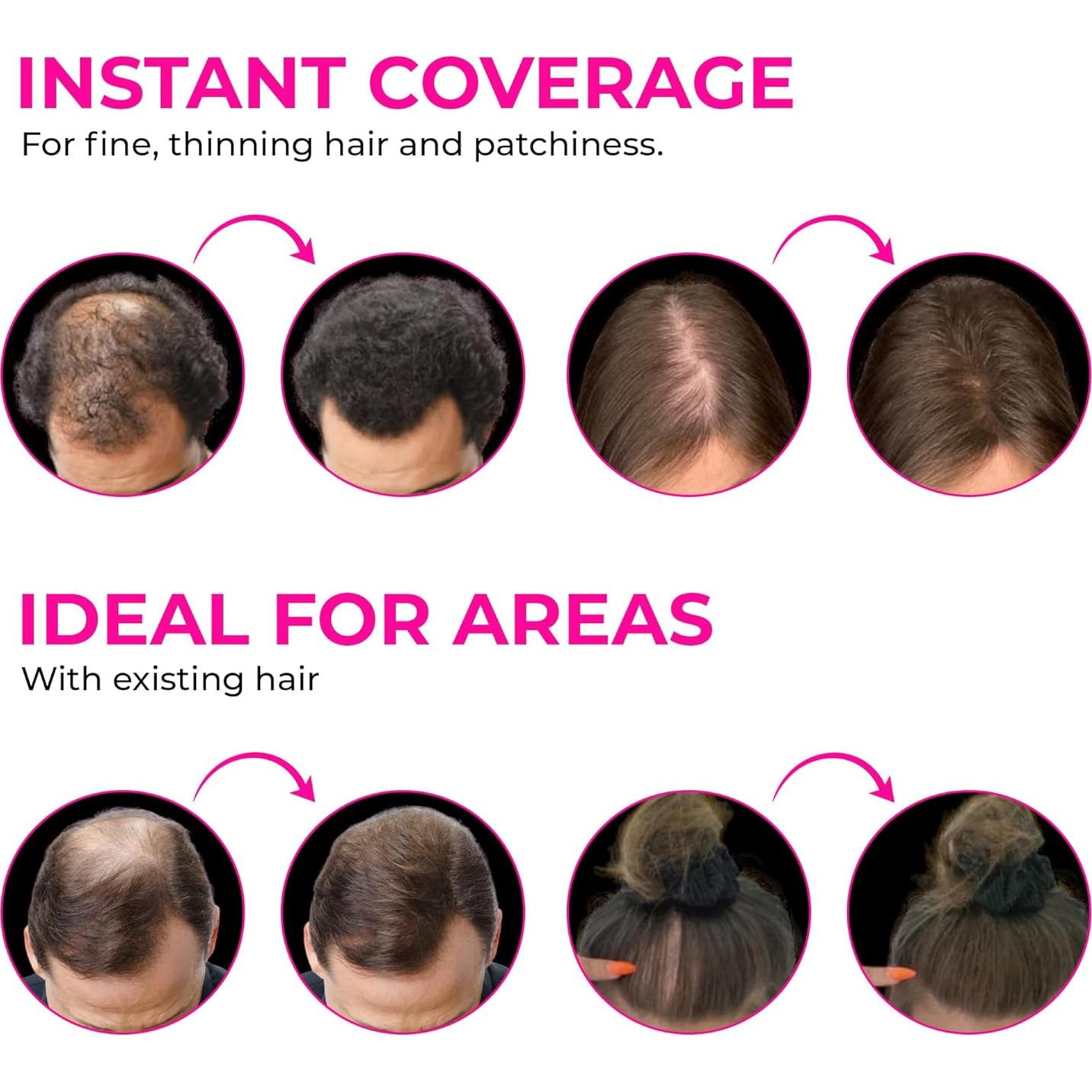 Fibras para Cabello VELO 30g Marrón Oscuro Engrosar