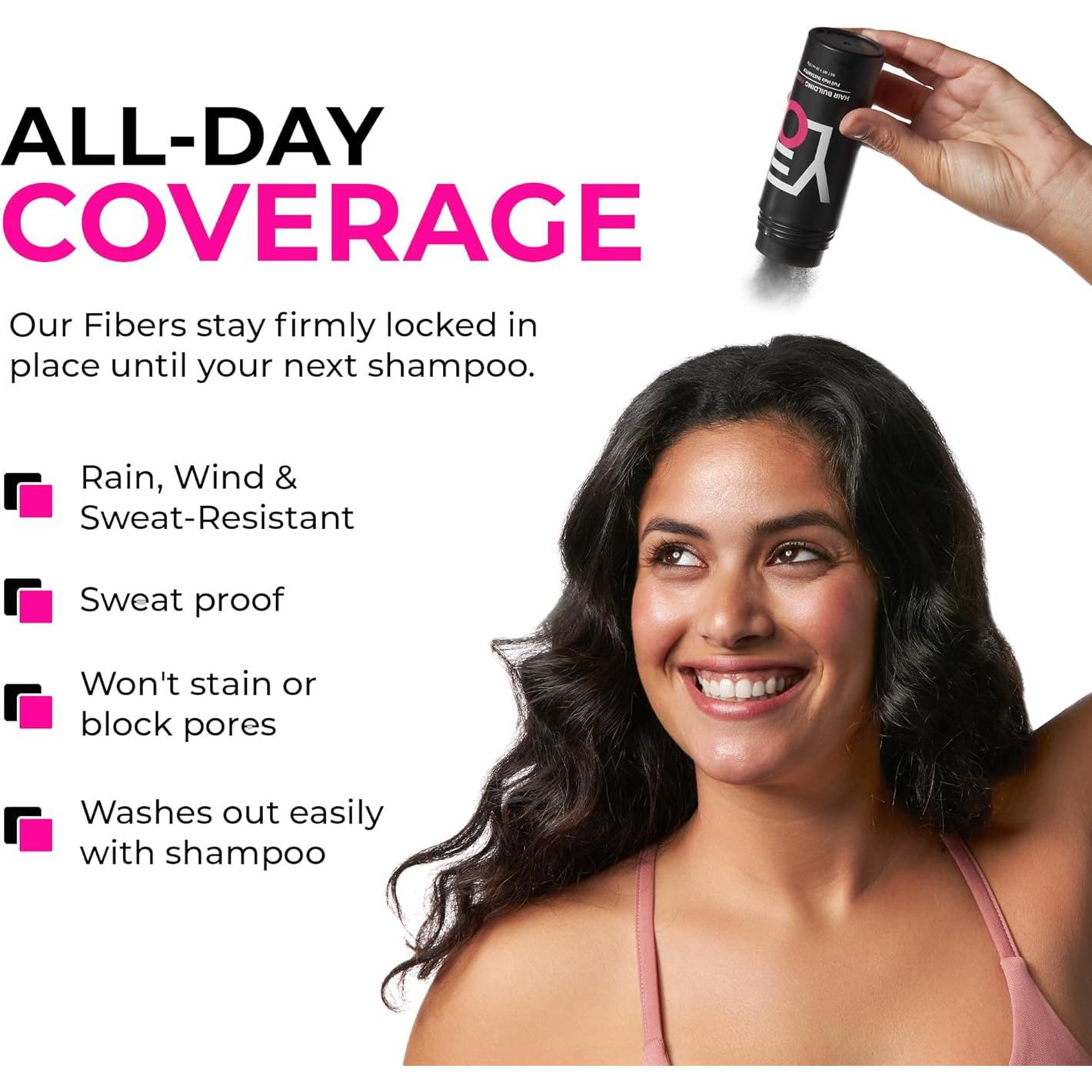 Fibras para Cabello VELO 30g Marrón Oscuro Engrosar