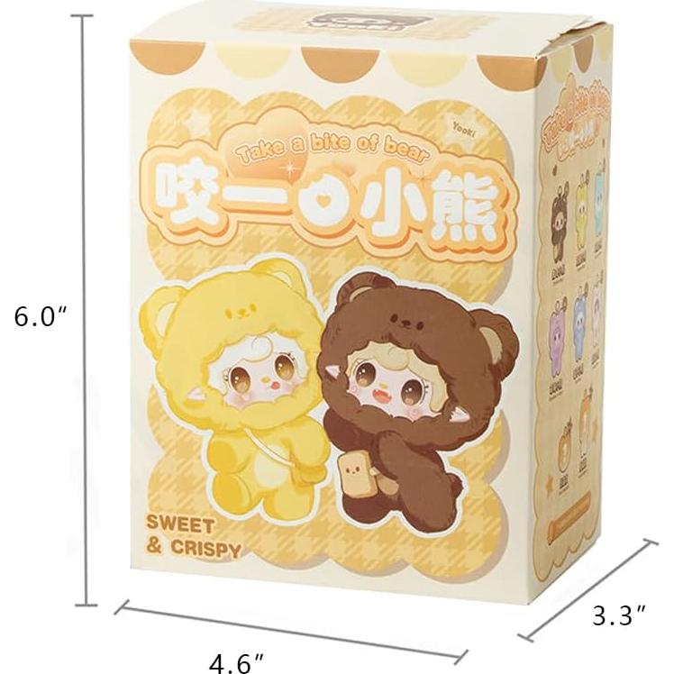 Caja Sorpresa YOOKI V4 Osos Peluches 10.16 cm 1Pc Coleccionable