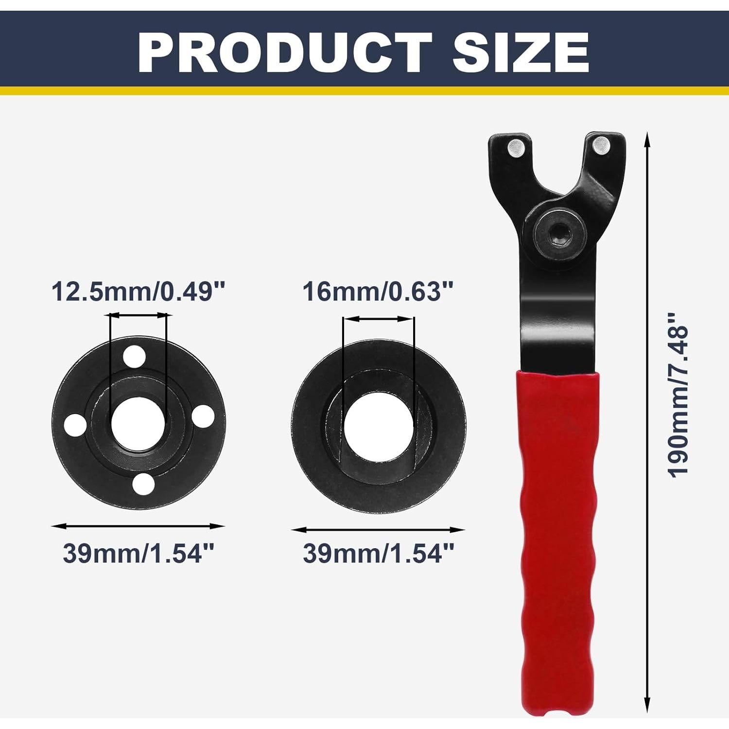 Kit de Herramientas Litoexpe para Amoladora Angular 5 Pcs