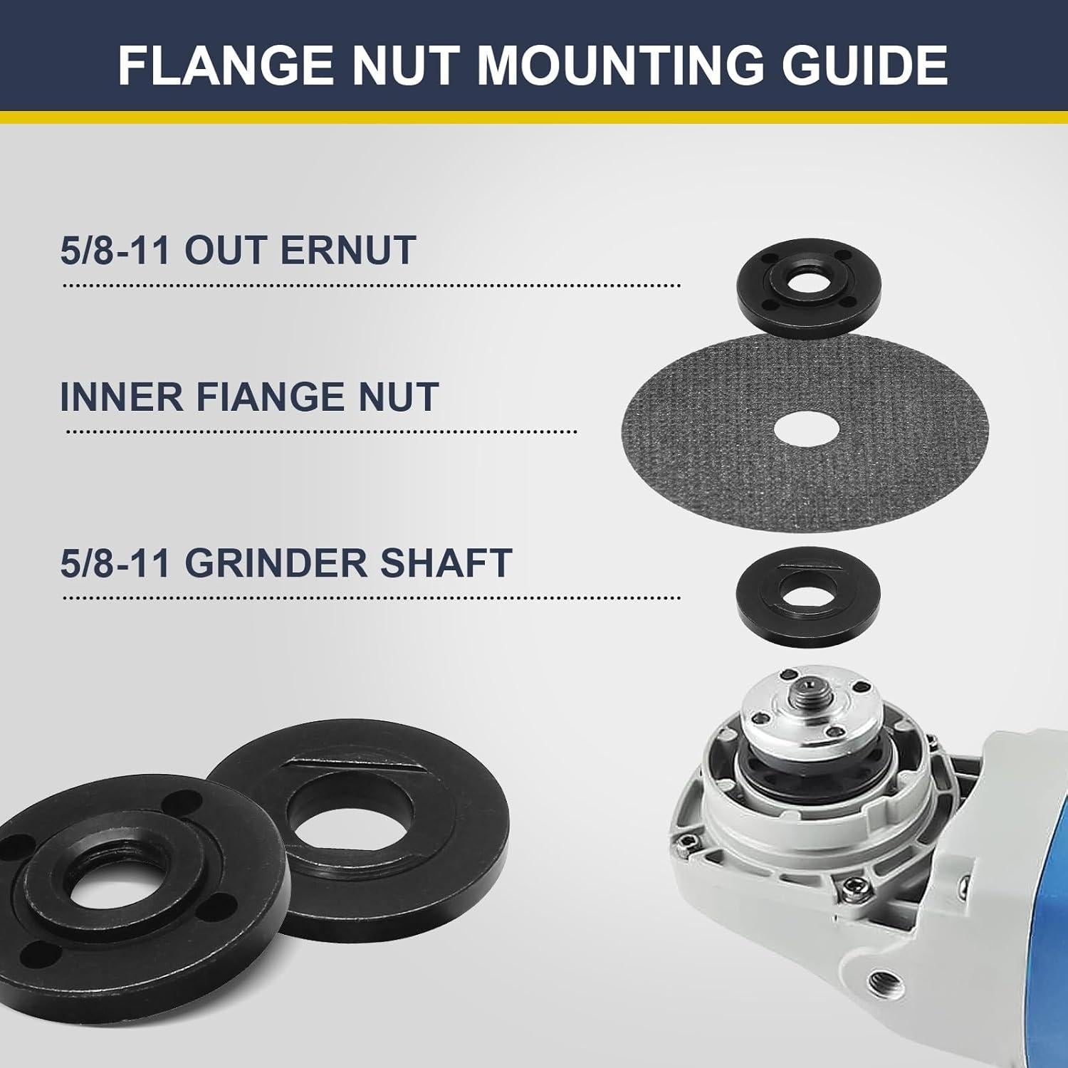 Kit de Herramientas Litoexpe para Amoladora Angular 5 Pcs