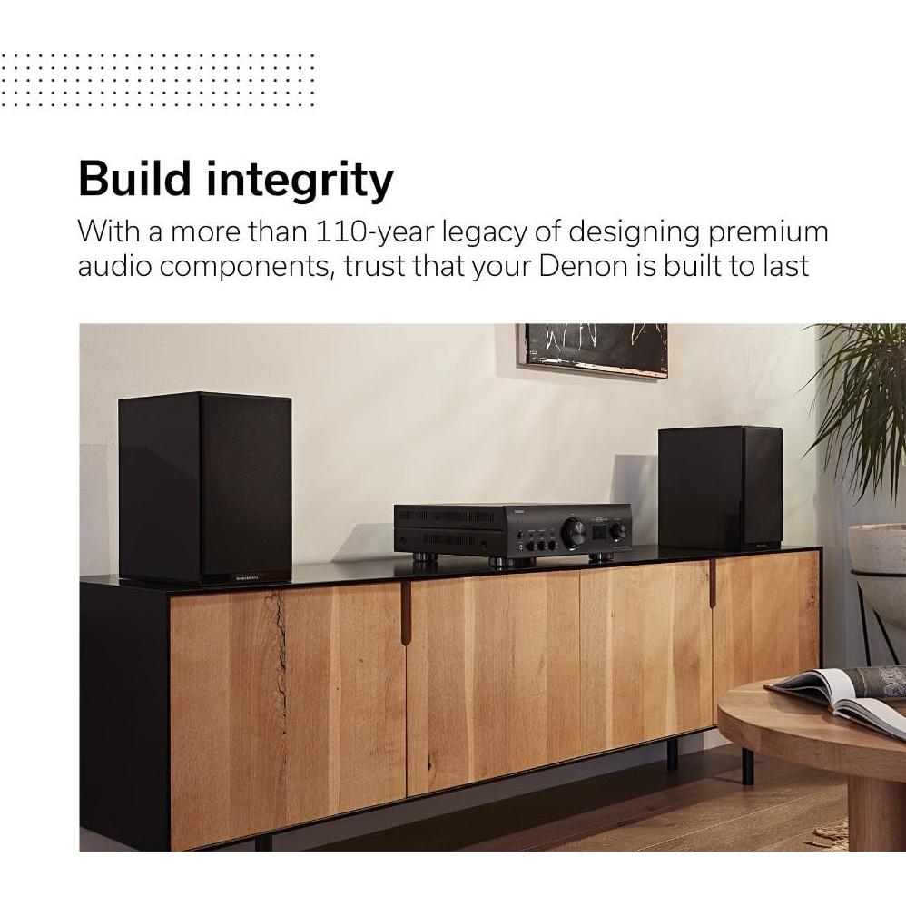 Amplificador Integrado Denon PMA-1700NE 140W x 2 USB-DAC Negro