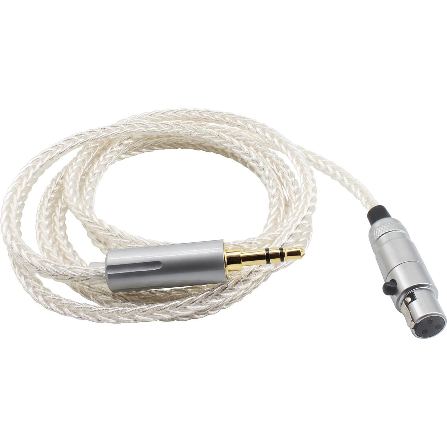 Cable de Reemplazo Trenzado Youkamoo 1.52m 3.5mm para Auriculares AKG