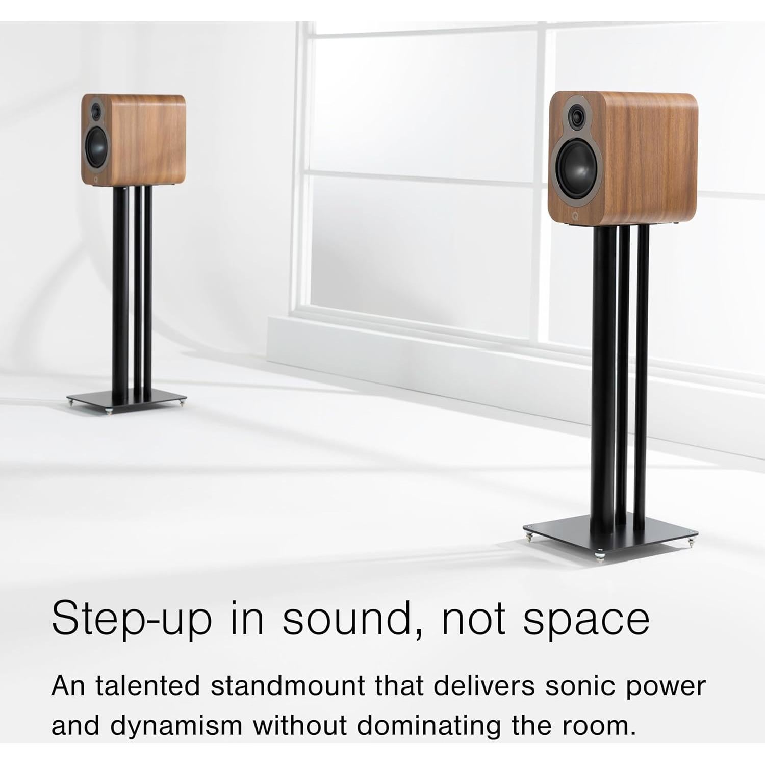 Altavoces Estantería Q Acoustics 3020c Nogal Claro 120mm