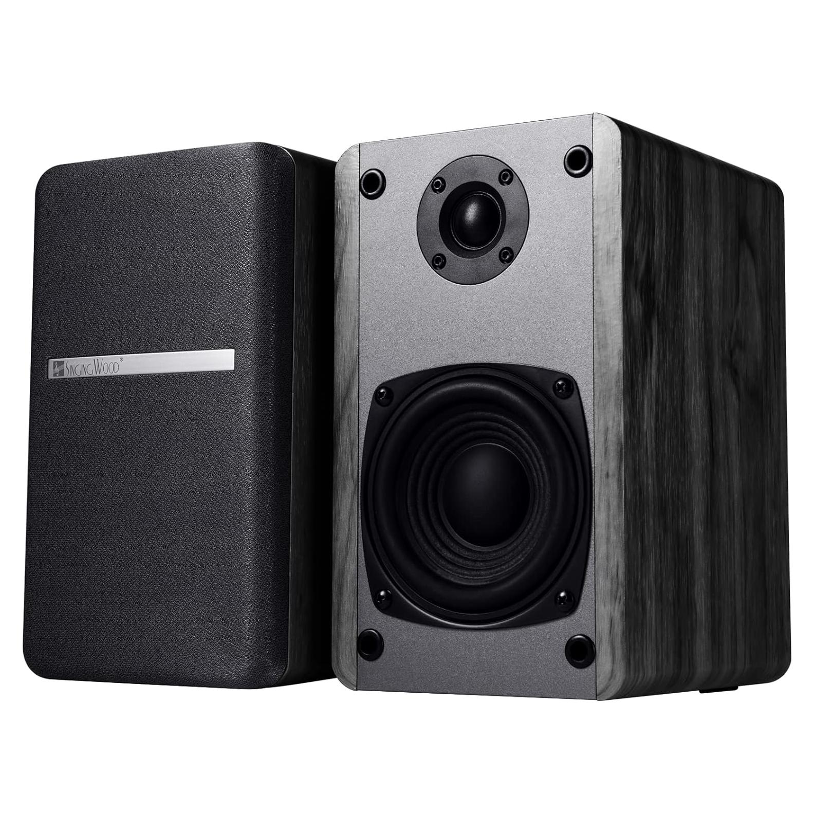 Altavoces Pasivos Singing Wood T25 de Estantería 60W Negro
