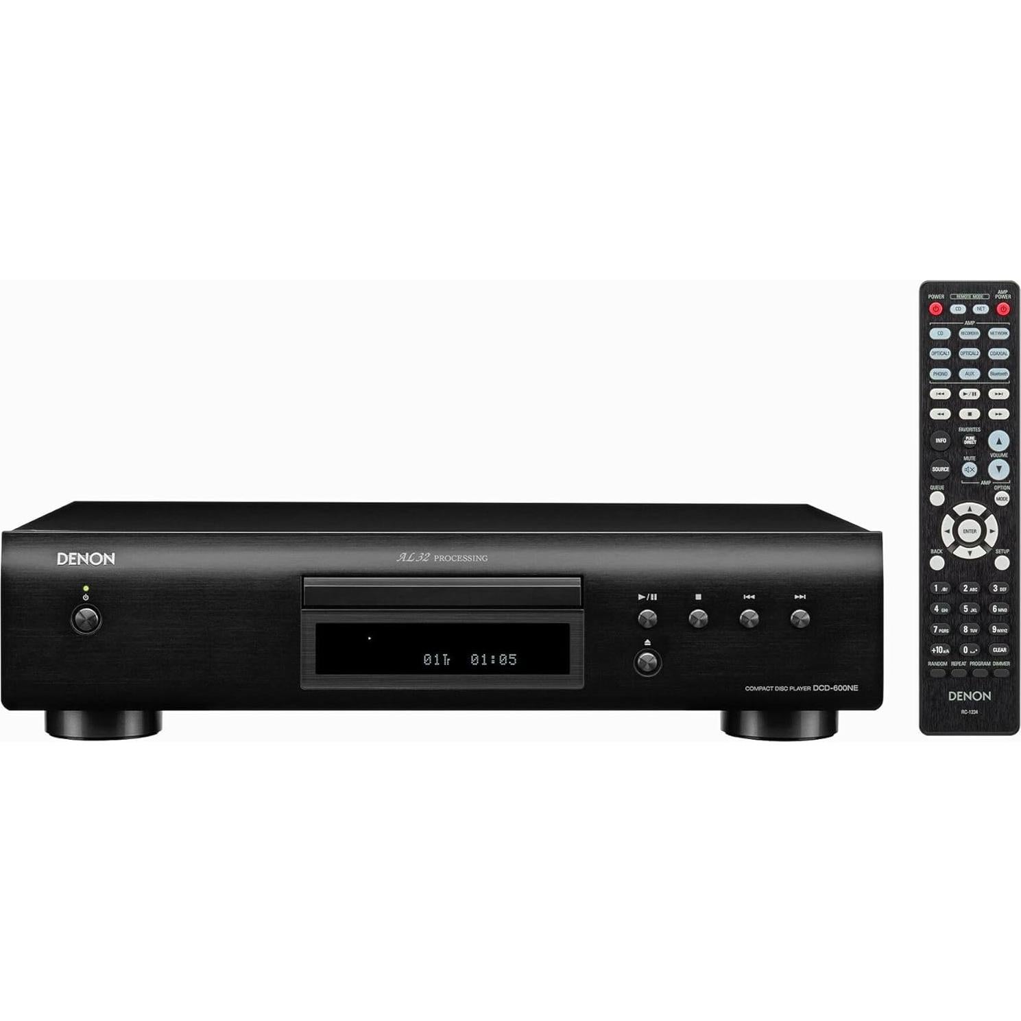 Reproductor de CD Denon DCD-600NE con Procesamiento AL32
