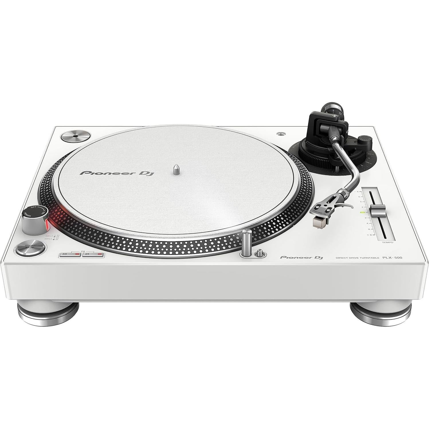 Tornamesa de Tracción Directa Pioneer DJ PLX-500 Blanca